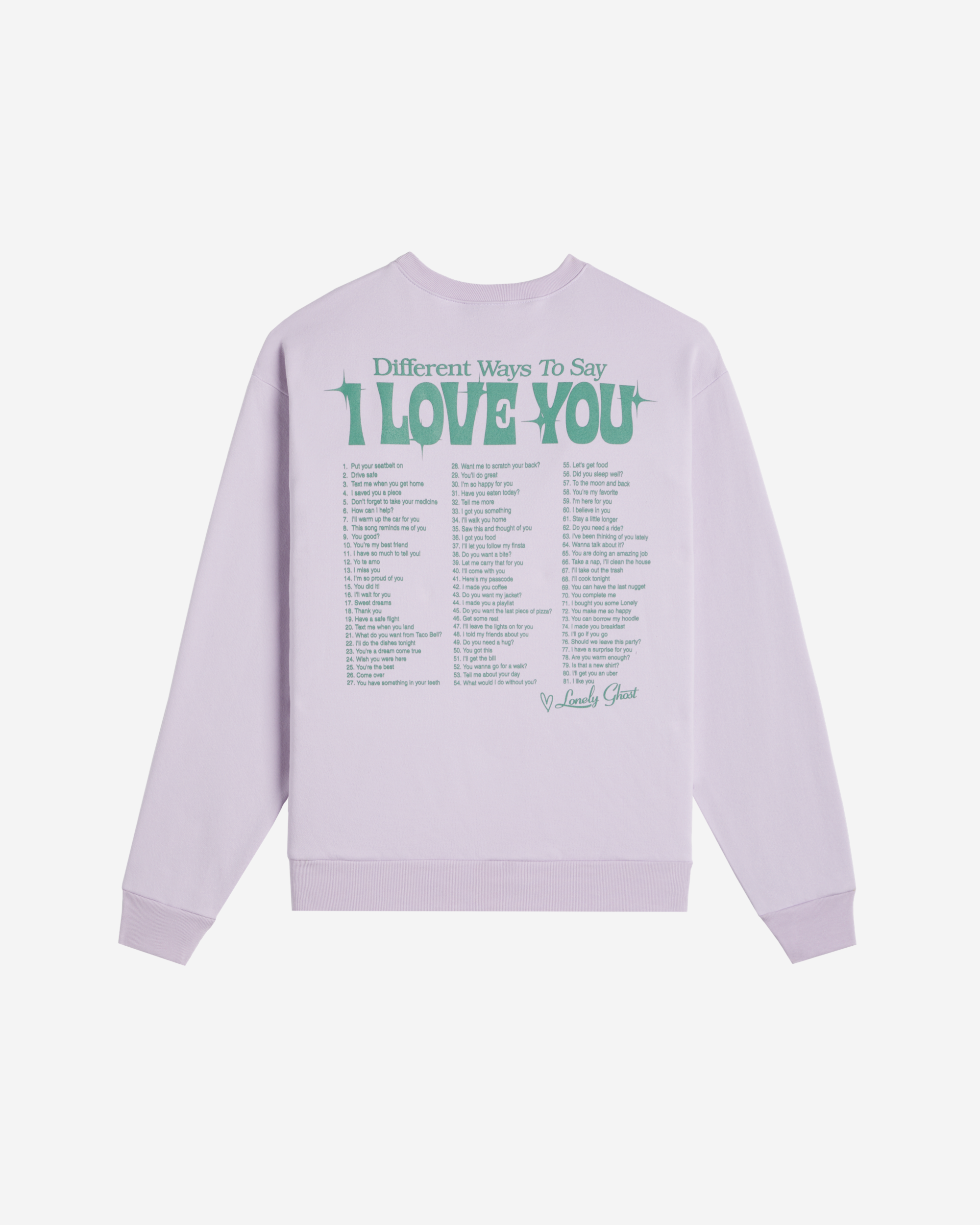 Go For a Walk Crewneck Sweater