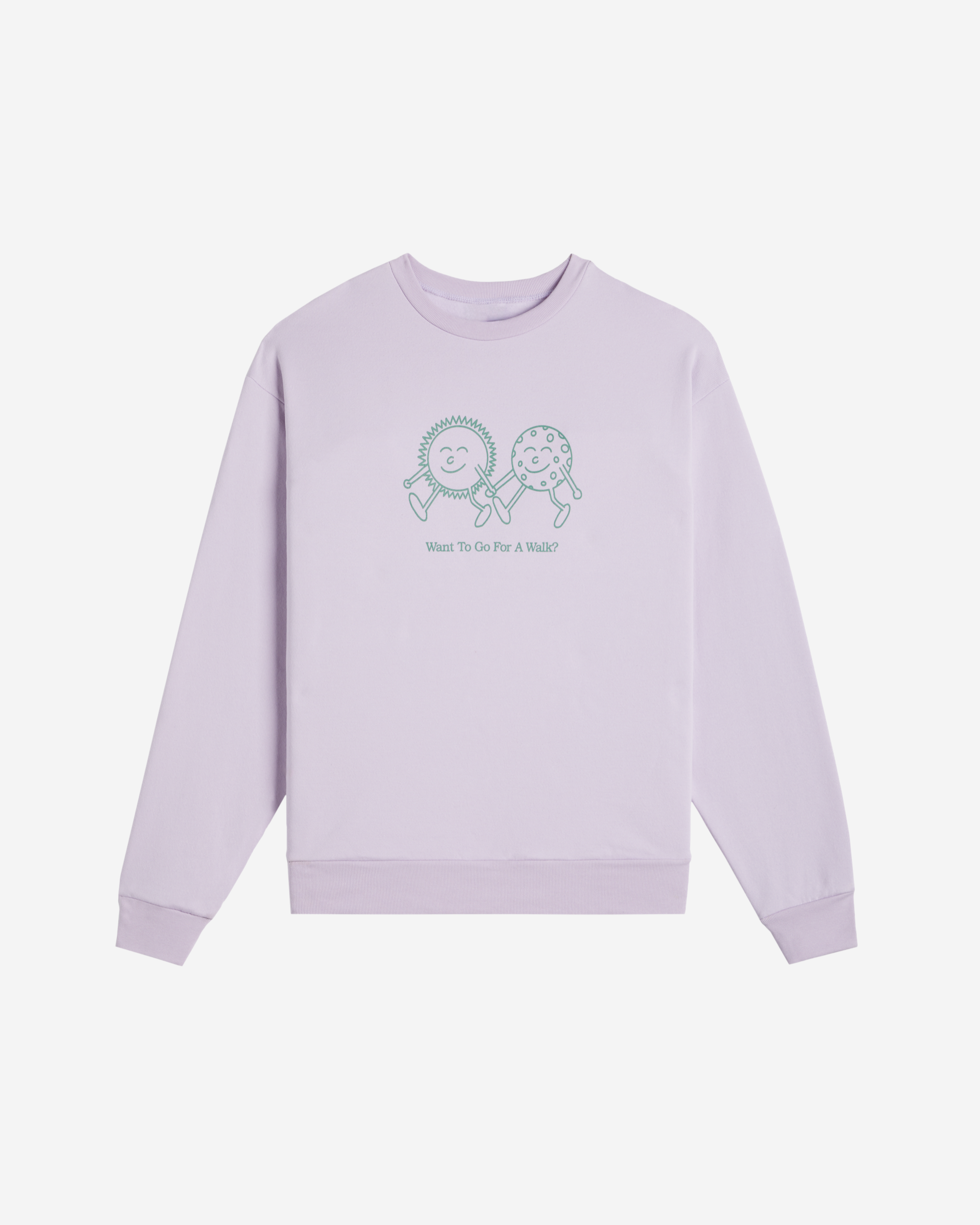 Go For a Walk Crewneck Sweater