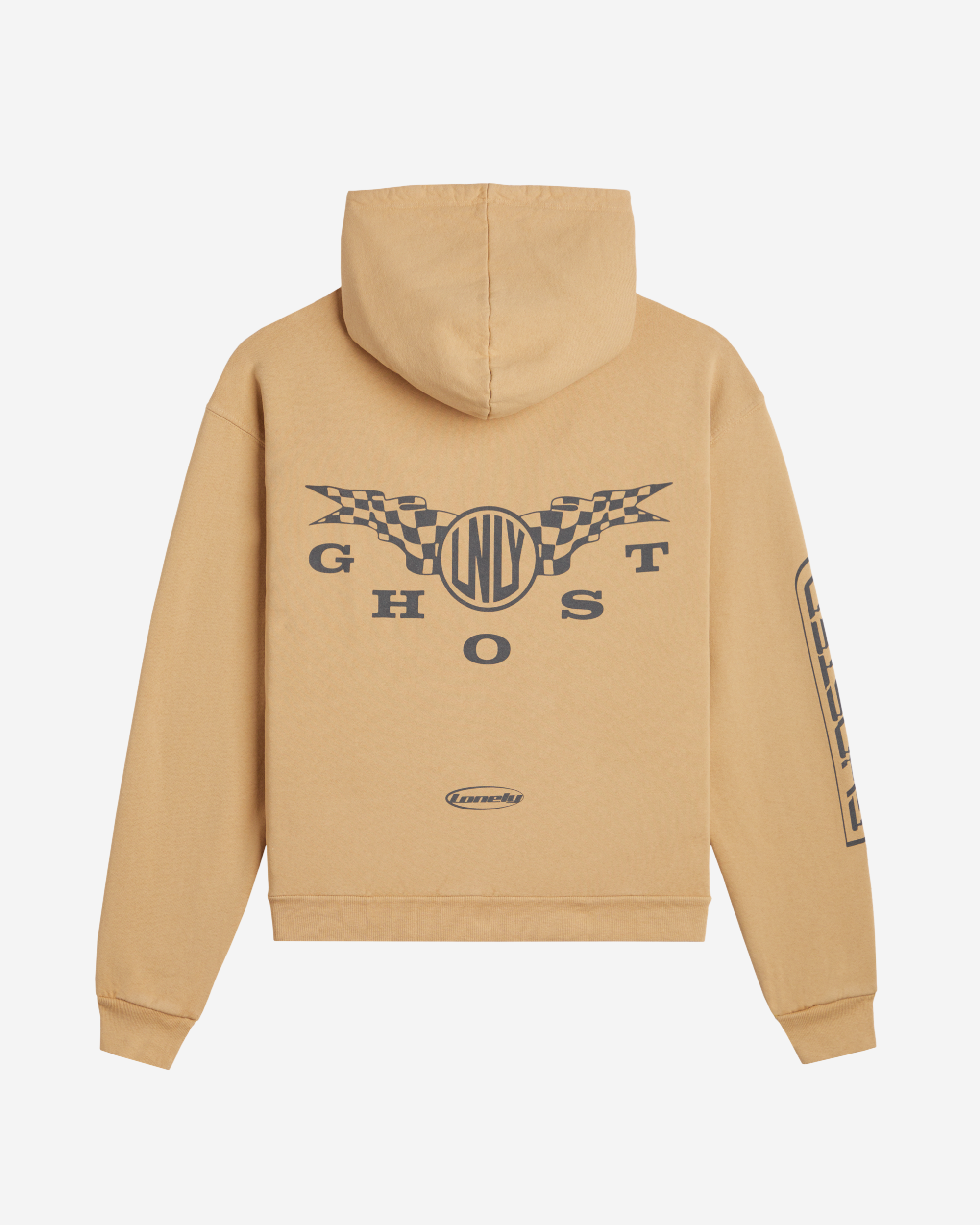 Lonely Road Race Emblems Heavyweight Hoodie