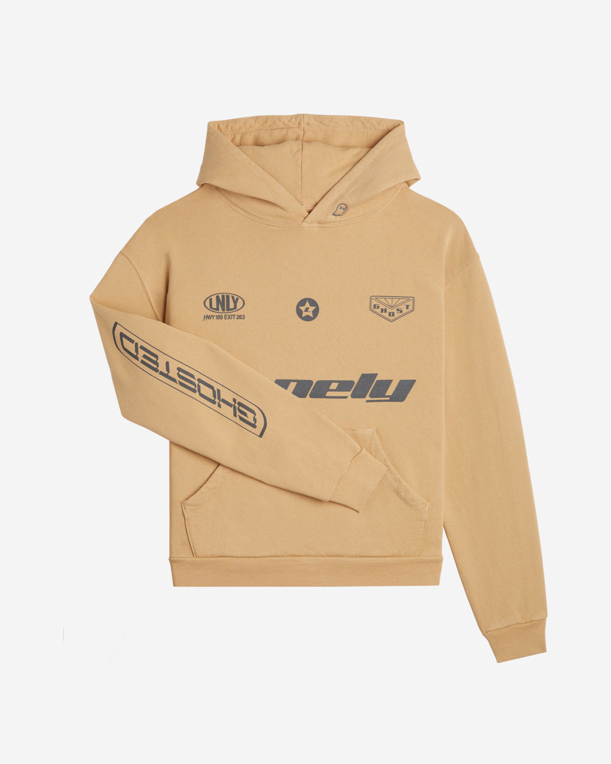 Lonely Road Race Emblems Heavyweight Hoodie