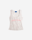 Lonely Arc Ribbed Sport Tank