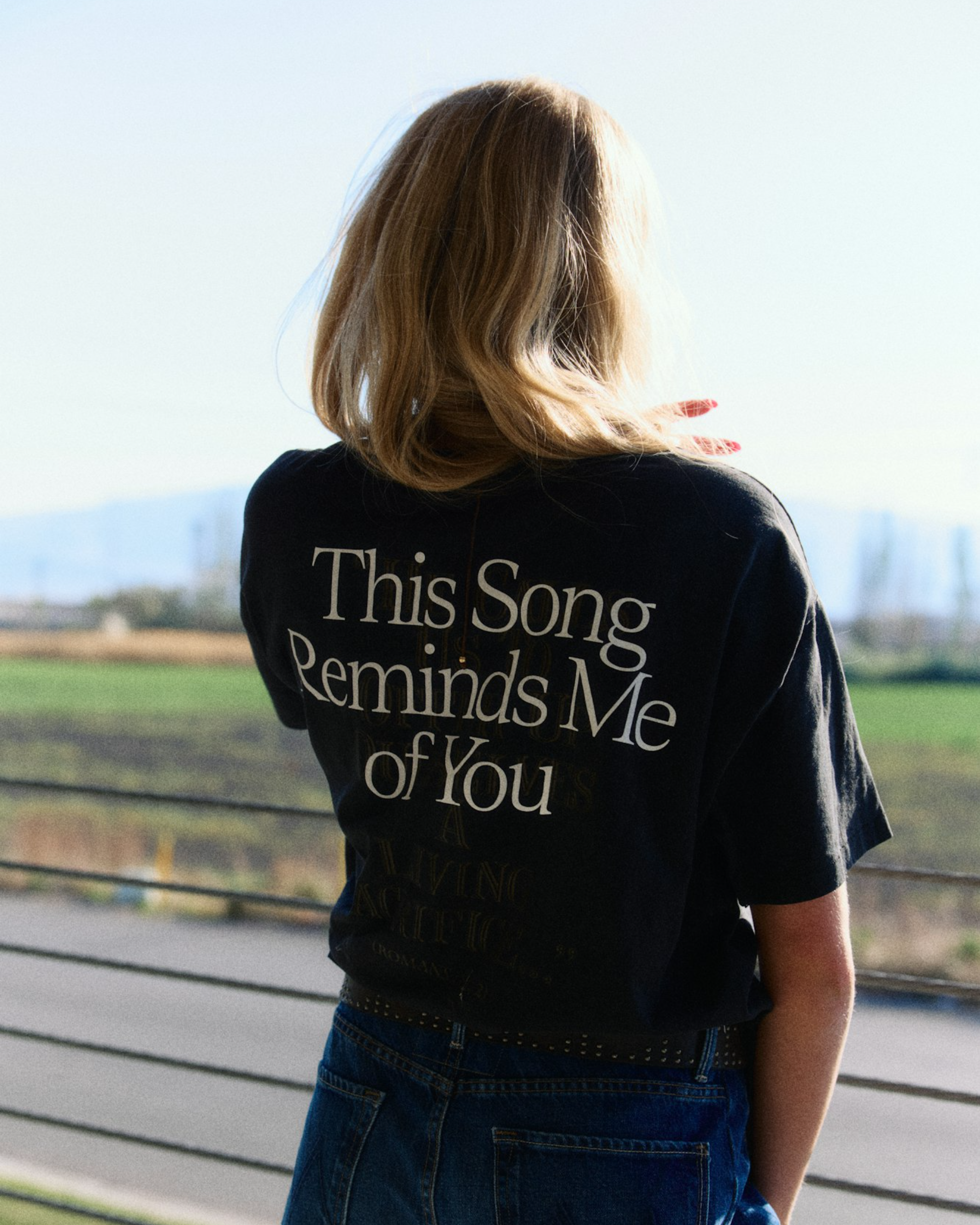 Vintage Black This Song Reminds Me of You Good Works Tee