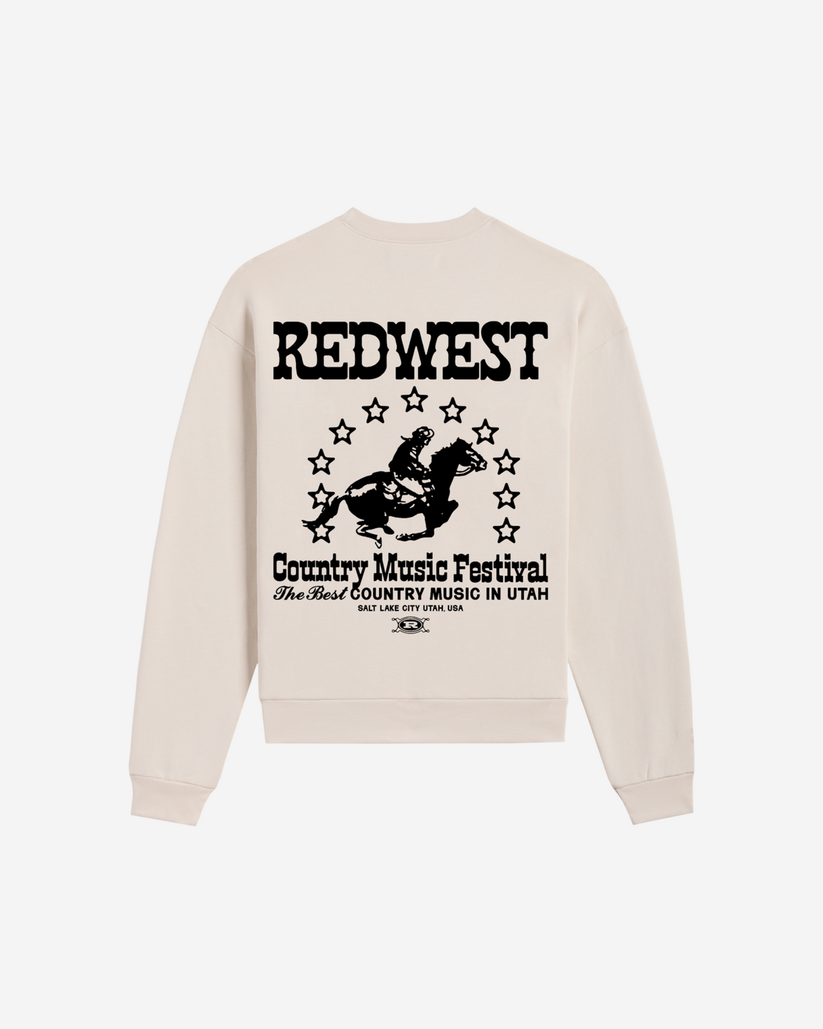 RedWest Lone Rider Heavyweight Crewneck
