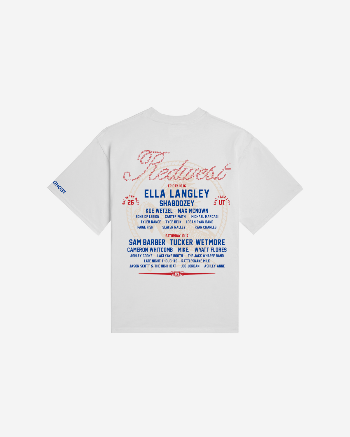 RedWest 2026 Lineup Tee