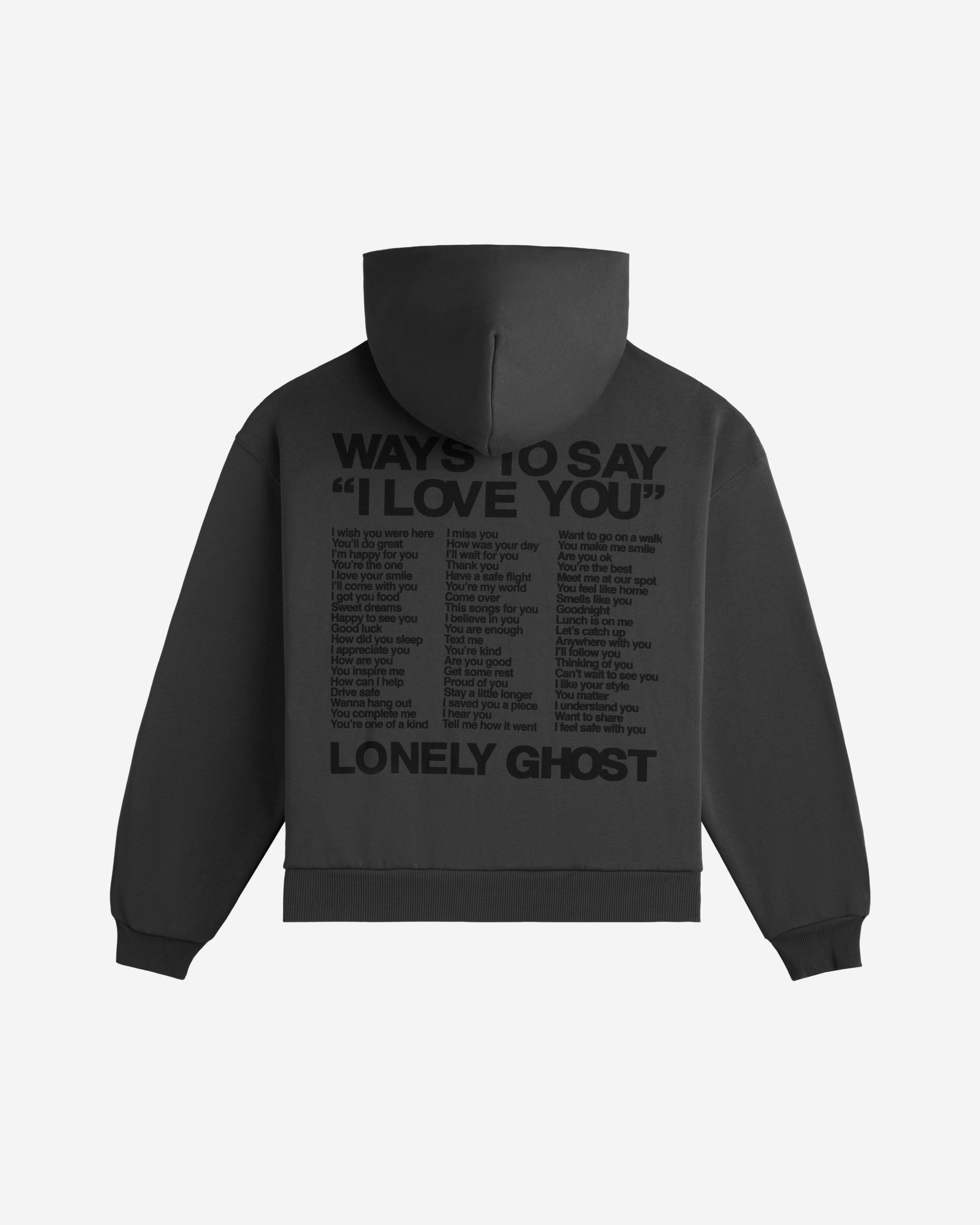 Ways to Say ILY Hoodie