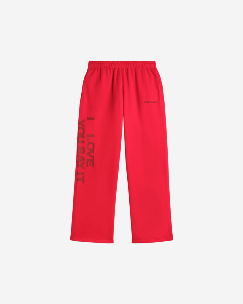 Ways to Say ILY Wide Leg Sweatpants