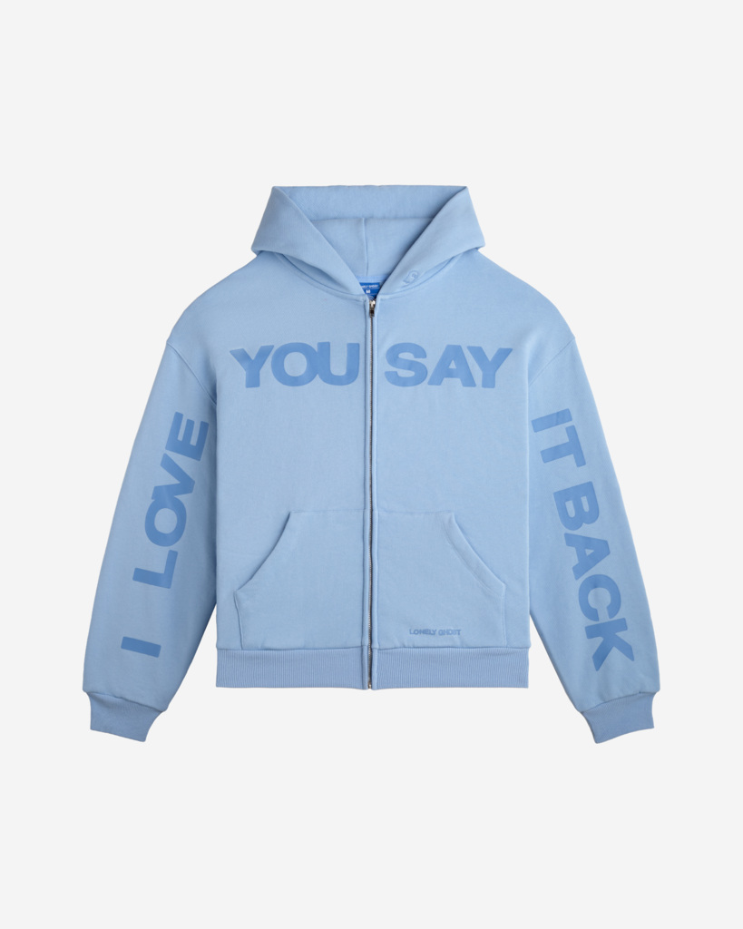 I Love You Say it Back Heavyweight Zip Hoodie