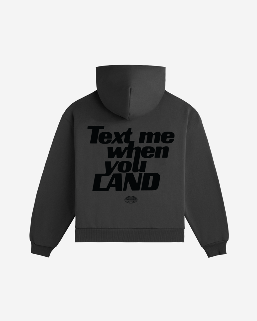 Text Me When You Land Hoodie