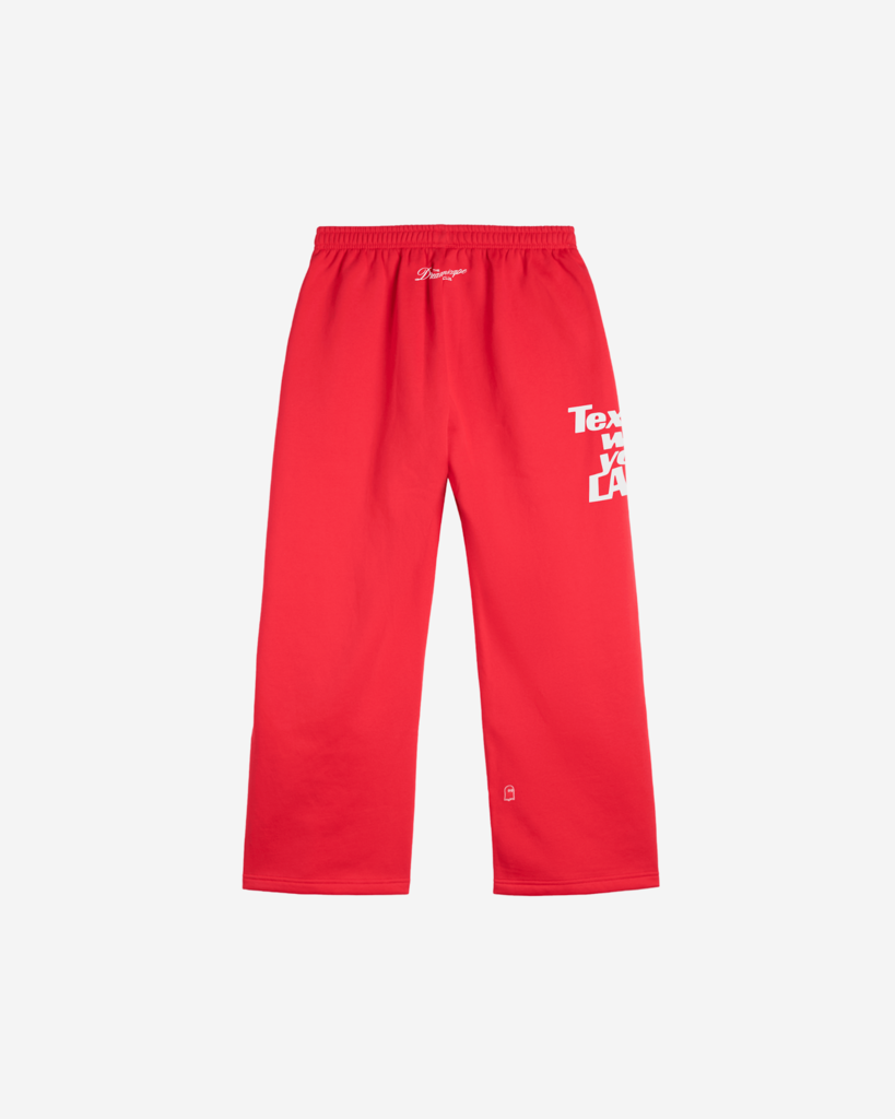 Text Me When You Land Wide Leg Sweatpants