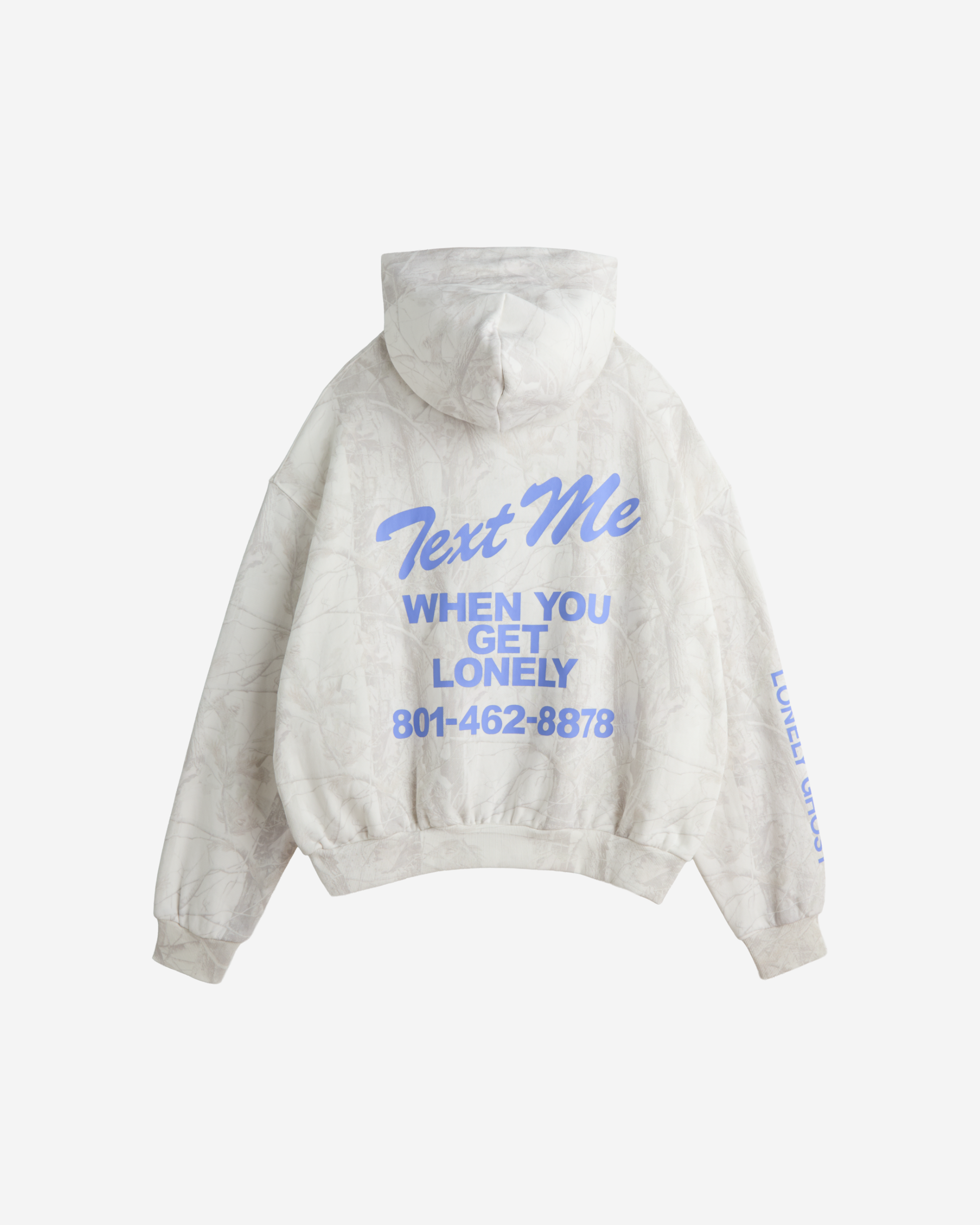Text Me When You Get Lonely Zip Hoodie
