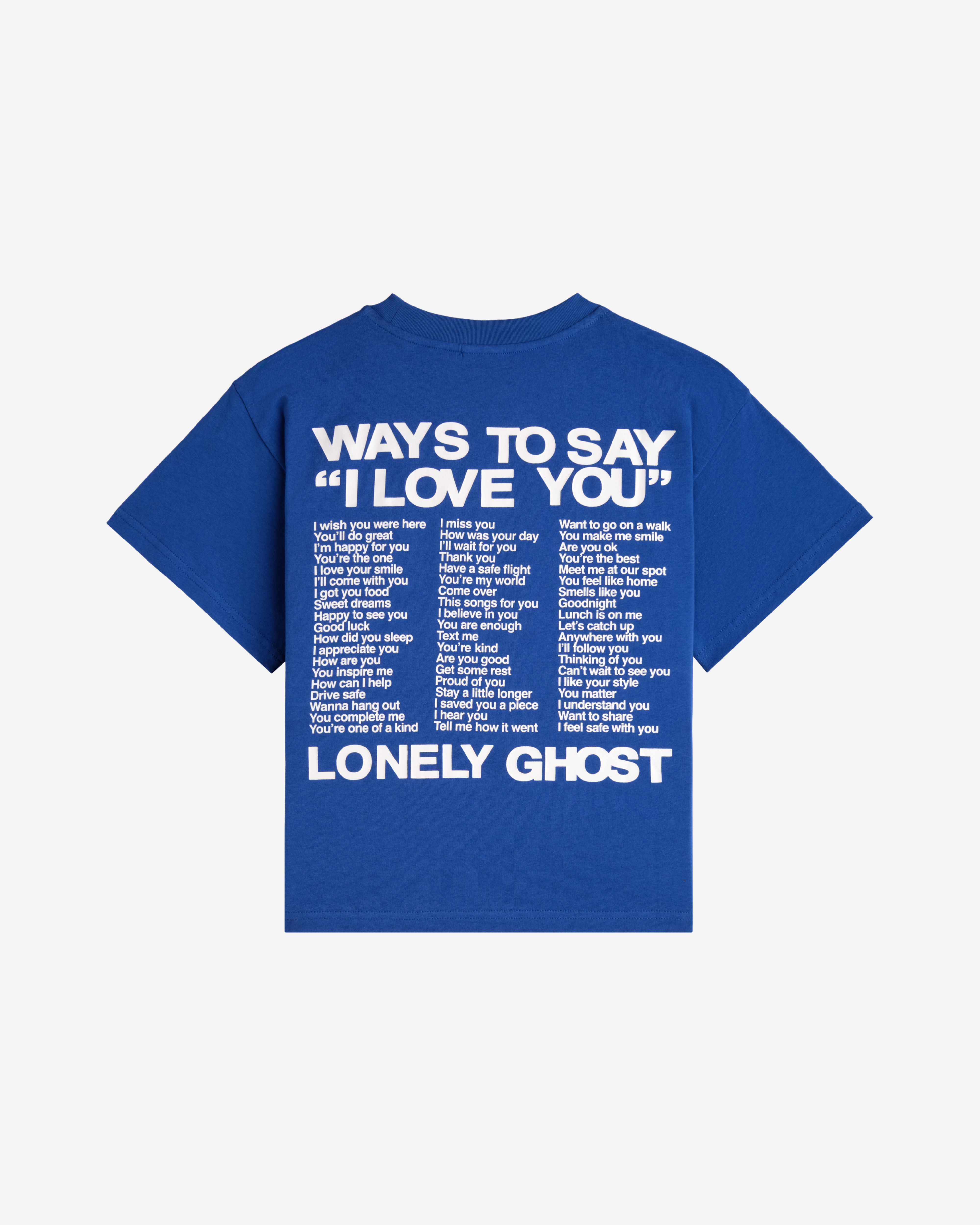 Ways to Say ILY Lace Boyfriend Baby Tee