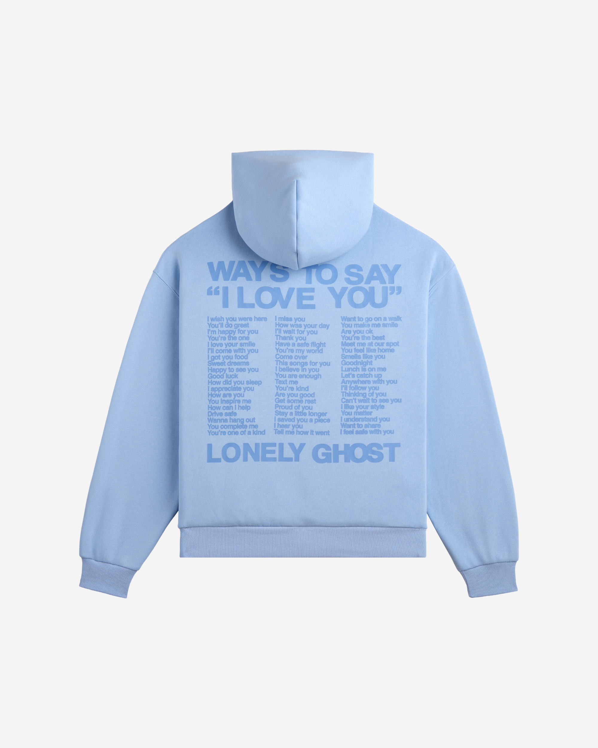 Ways To Say ILY Hoodie