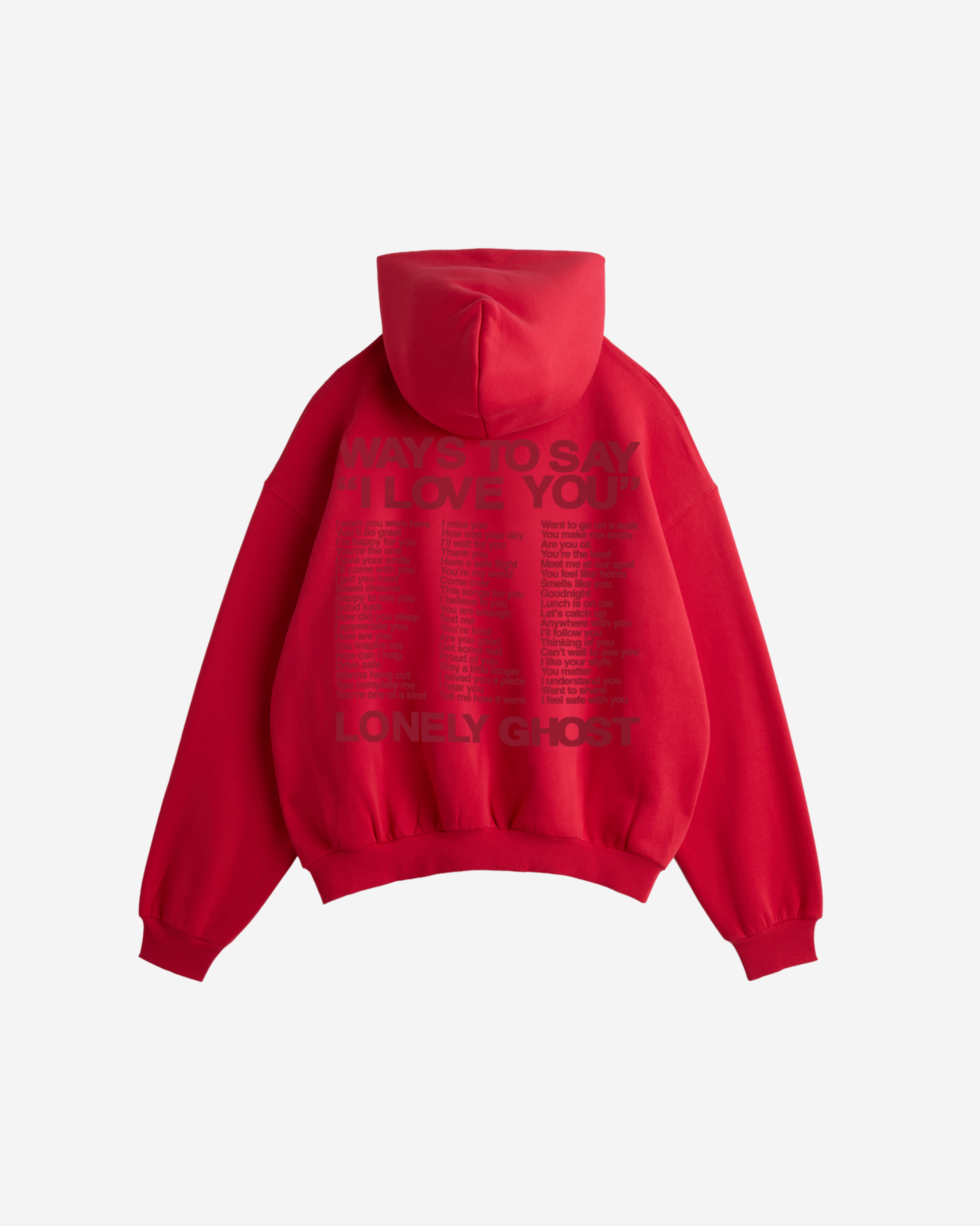 Ways To Say ILY Hoodie