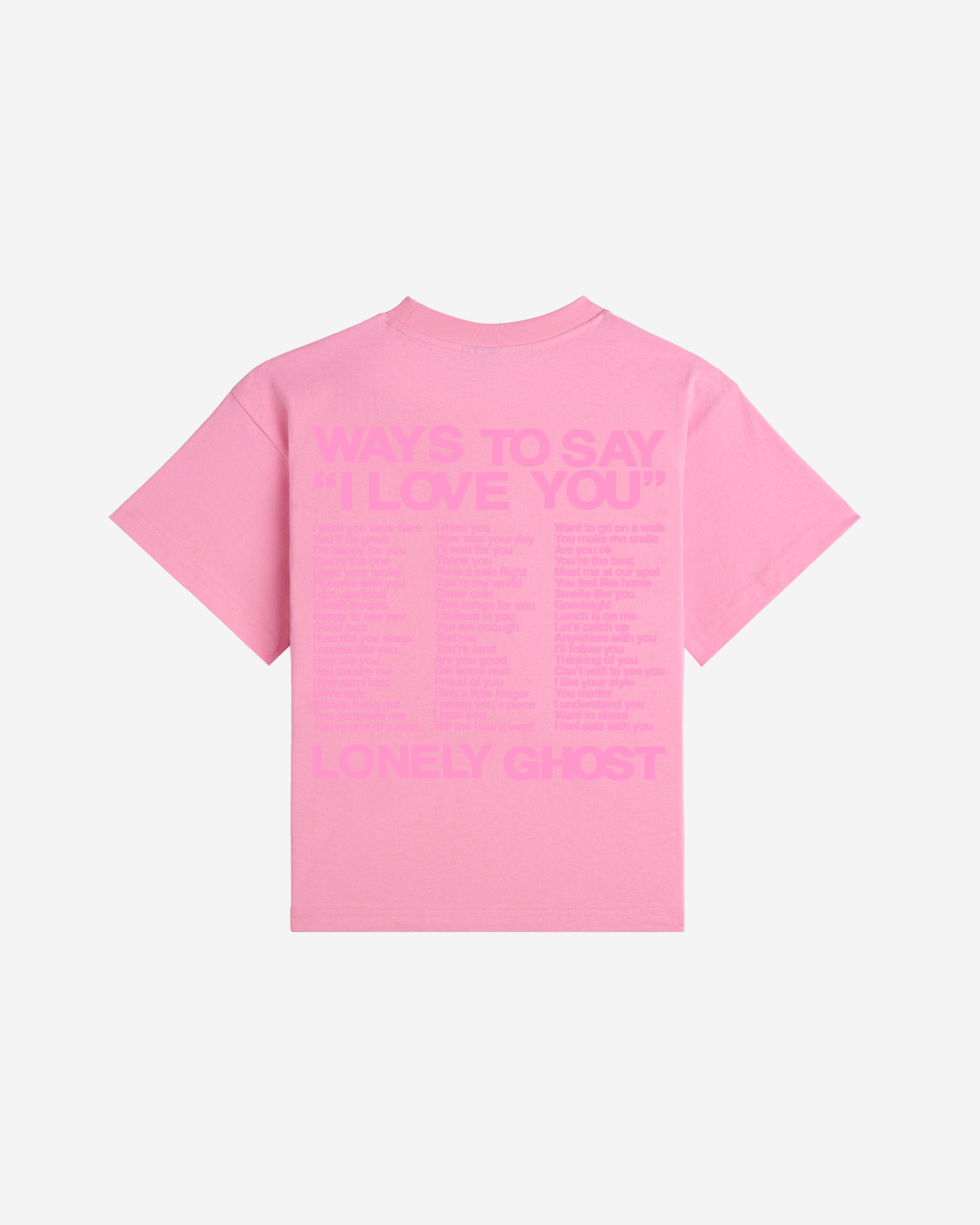 Ways to Say ILY Boyfriend Baby Tee