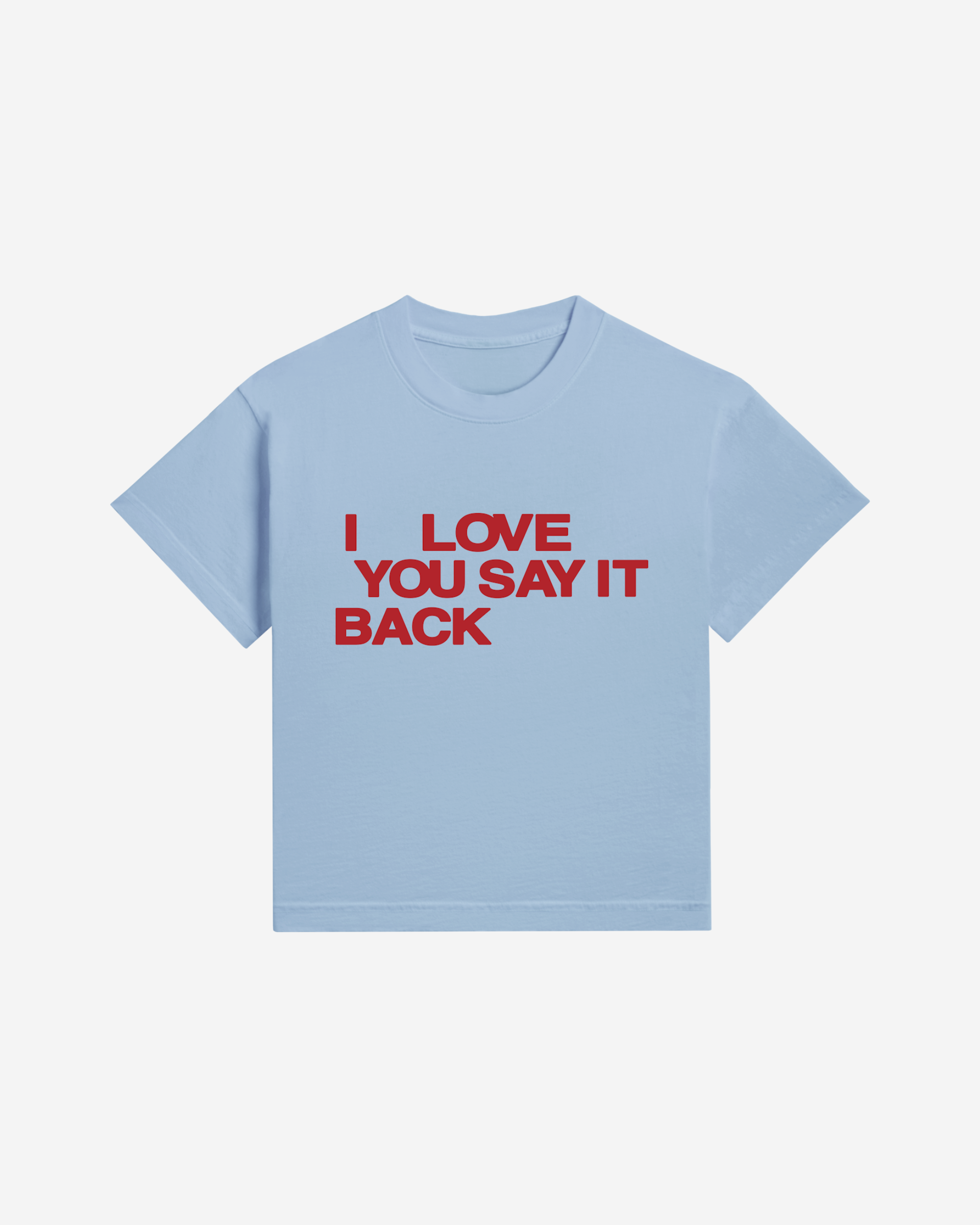 Ways to Say ILY Boyfriend Baby Tee