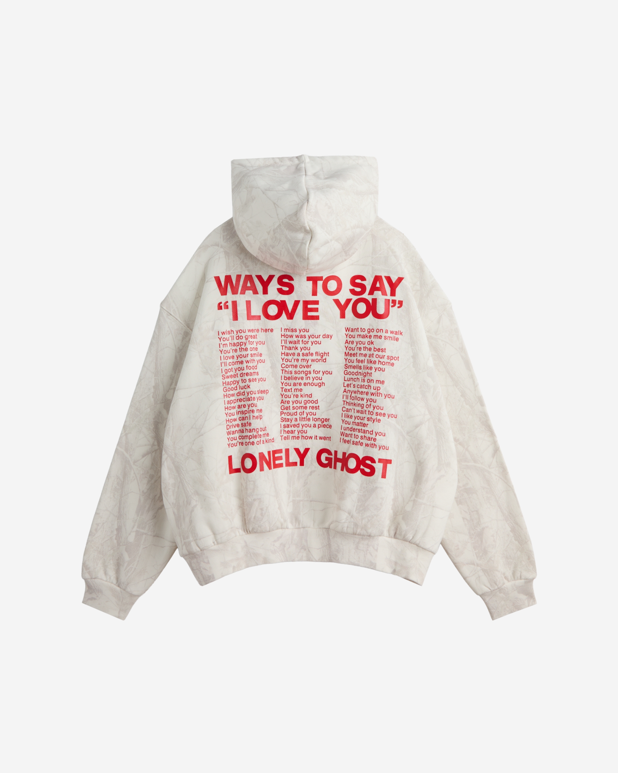 Ways to Say I Love You Heavyweight Hoodie