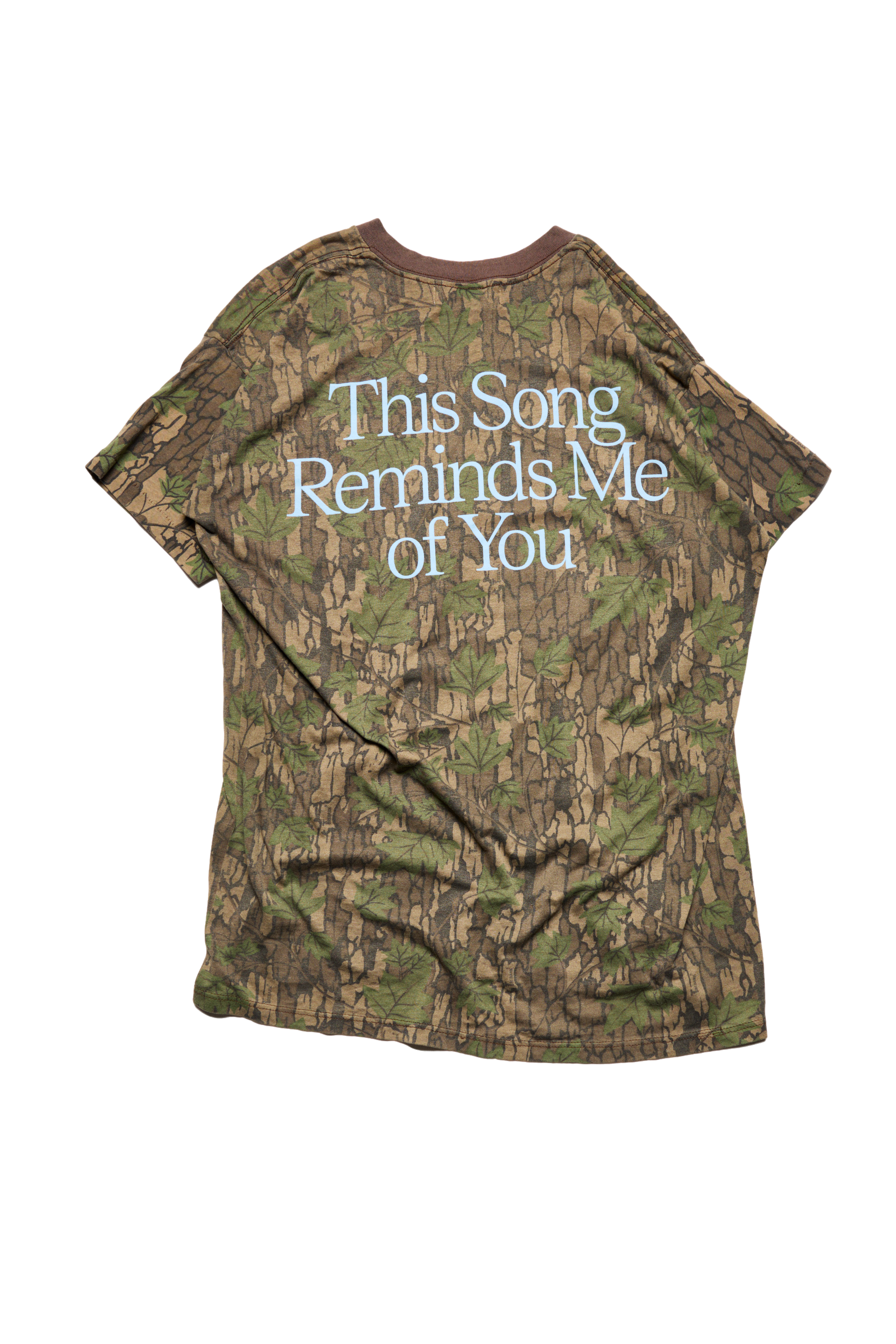 This Song Reminds Me Of You Camo Pocket Tee