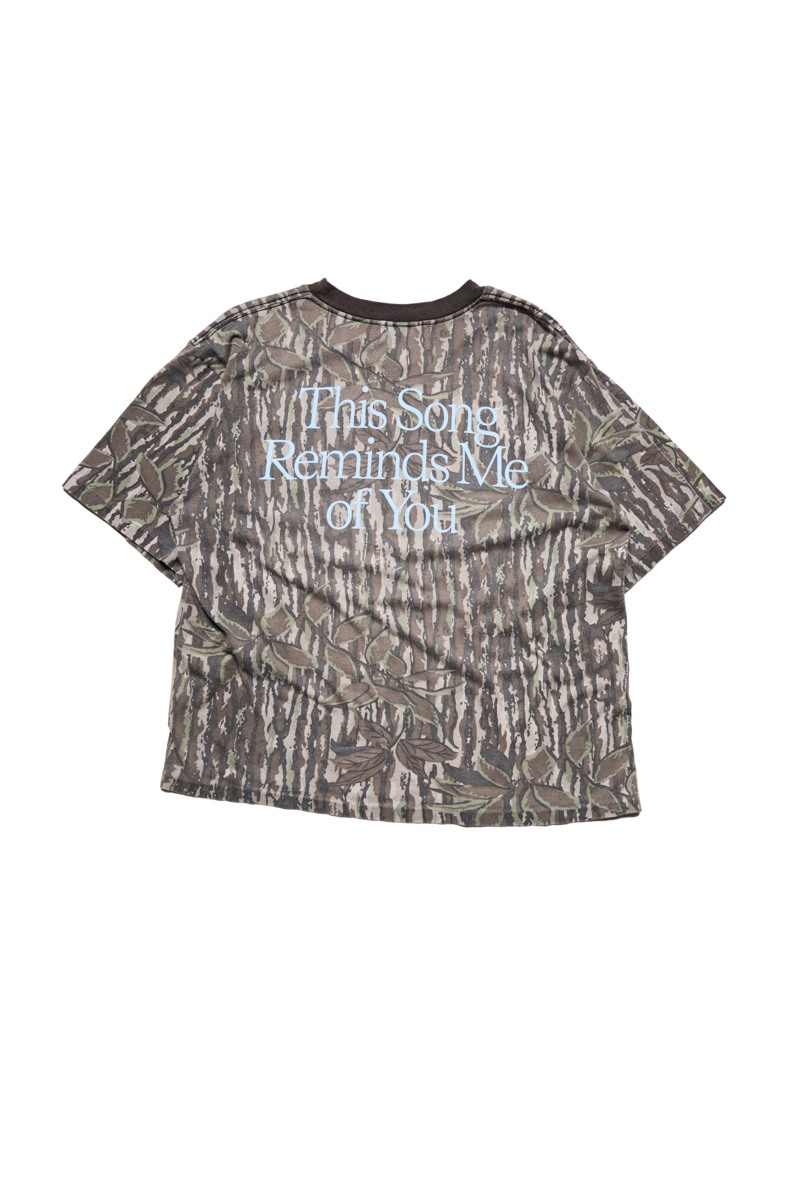 This Song Reminds Me Of You Camo Pocket Tee