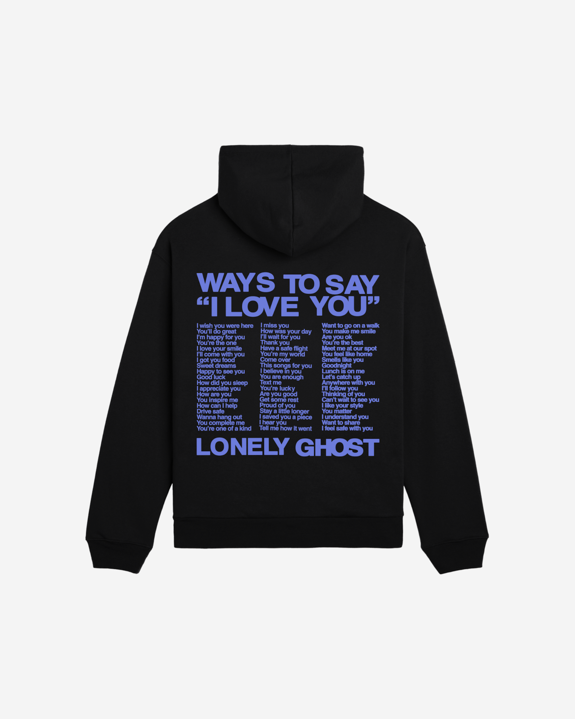 Ways to Say ILY Hoodie