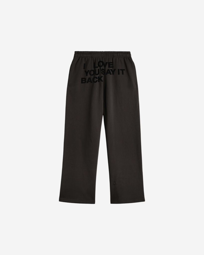 I Love You Say it Back Heavyweight Wide Leg Sweatpants