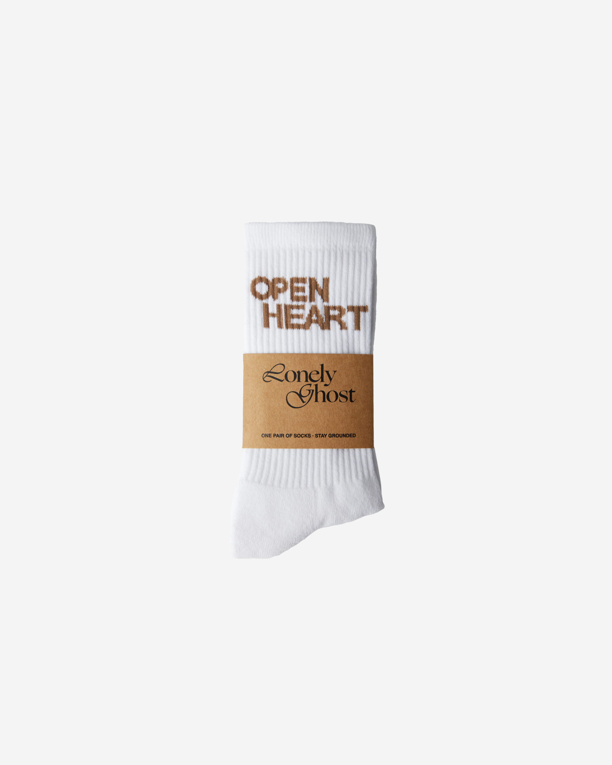 Open Heart Open Mind Sock