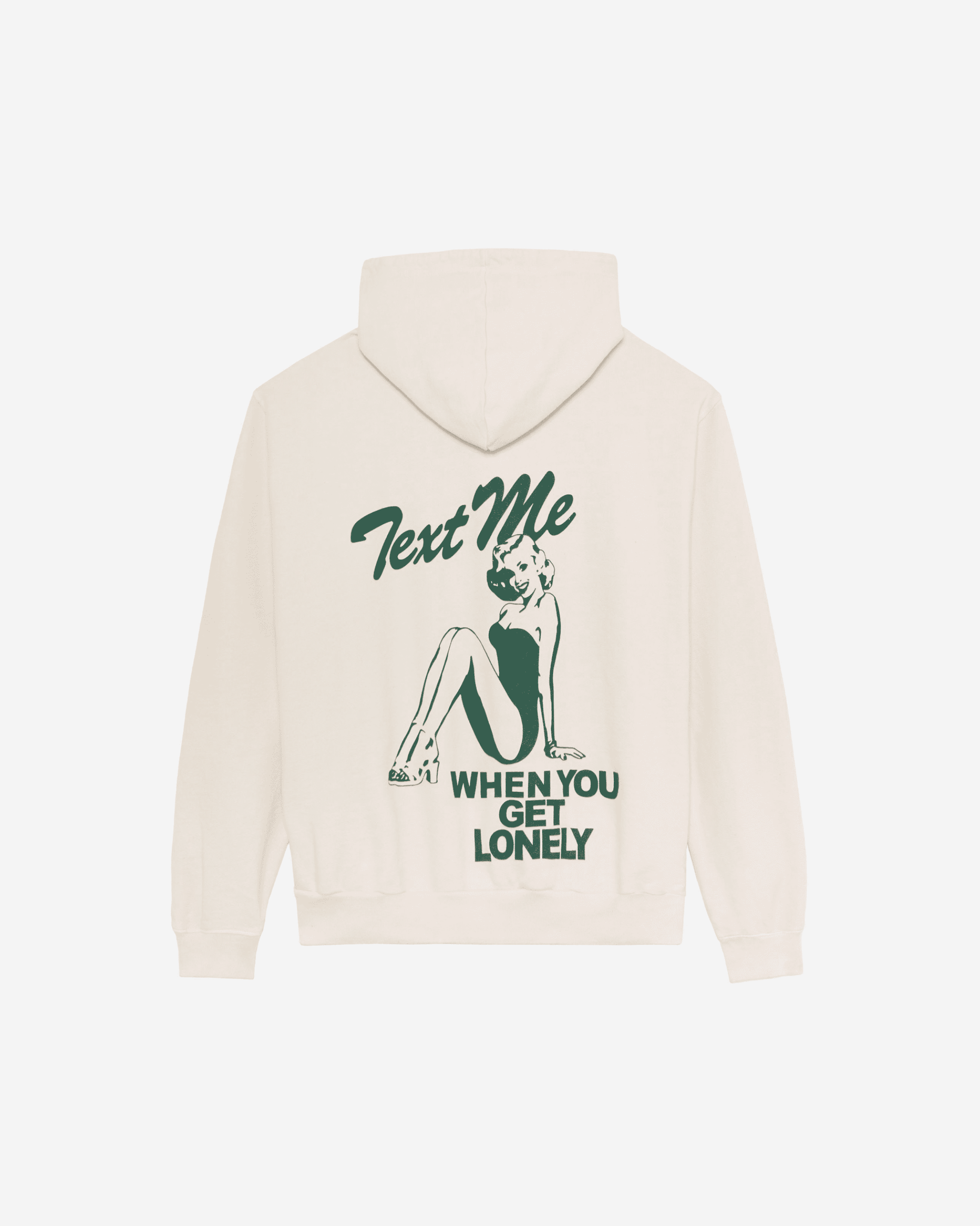 Text Me When You Get Lonely Heavyweight Hoodie