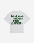 Text Me When You Land Boxy Tee