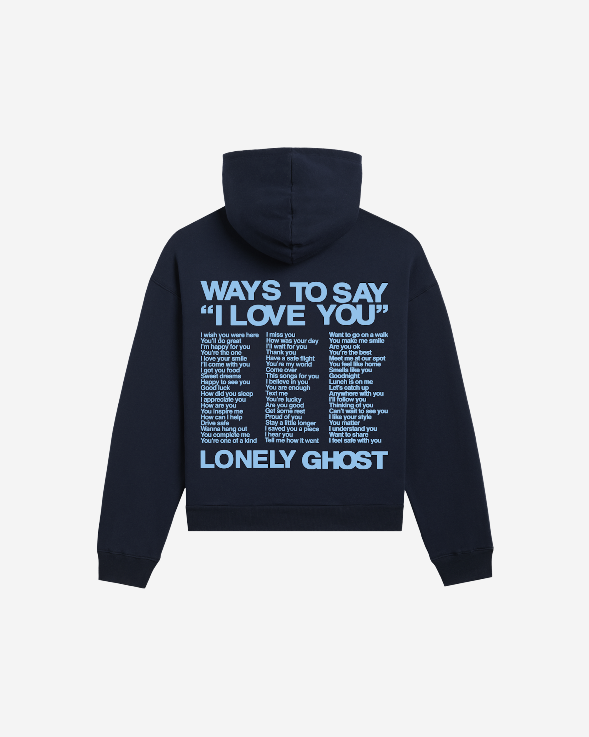 Ways To Say ILY Hoodie