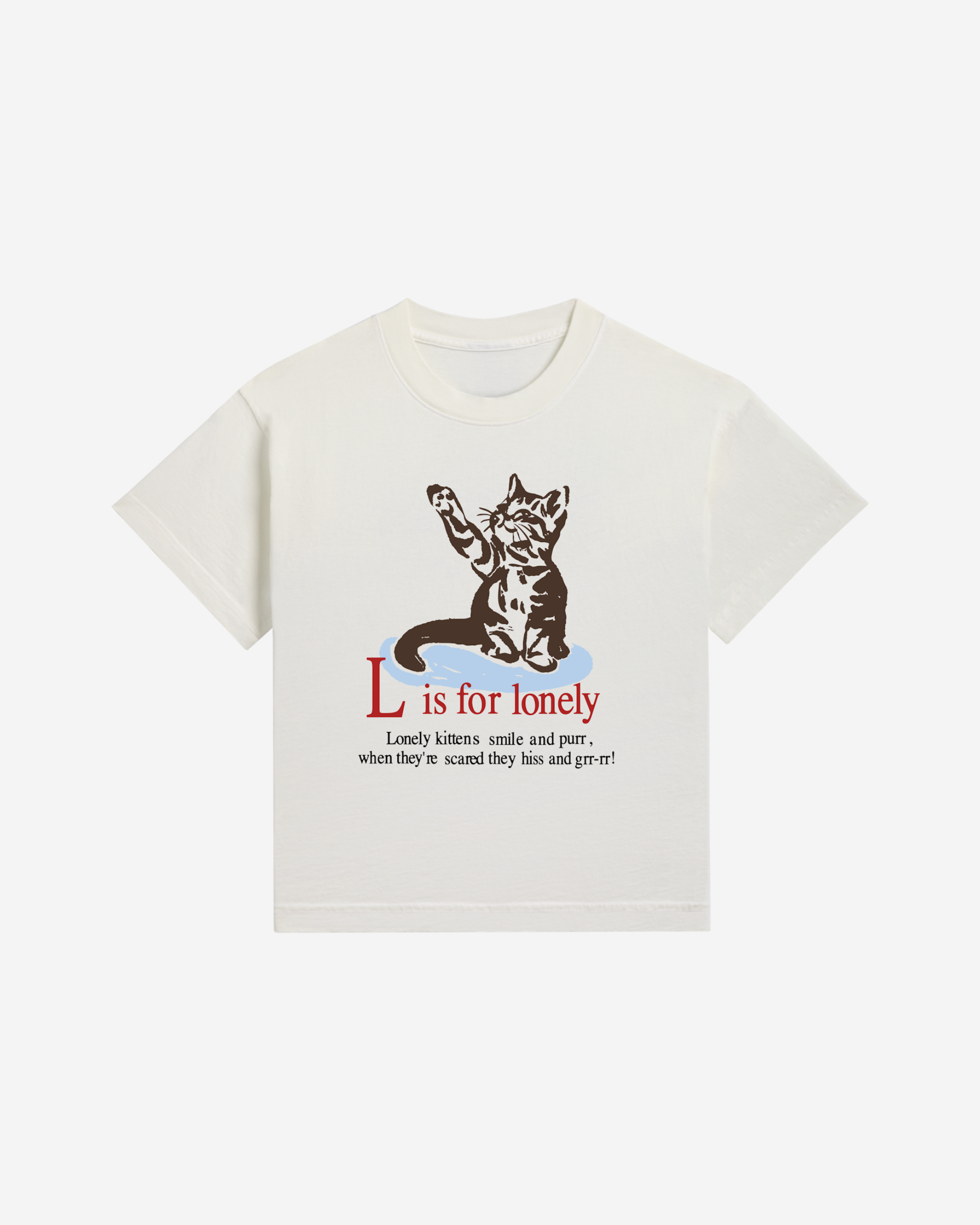 L is for Lonely Boyfriend Baby Tee