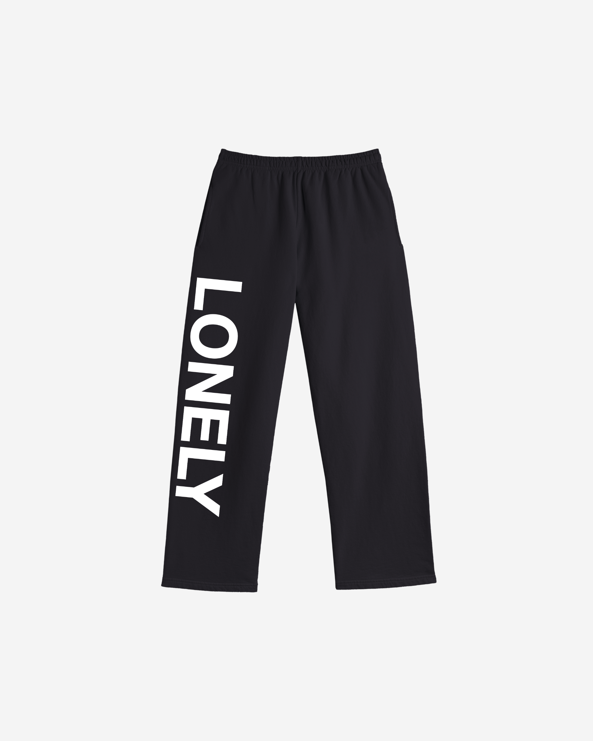 Logo Type Wide Leg Sweatpants