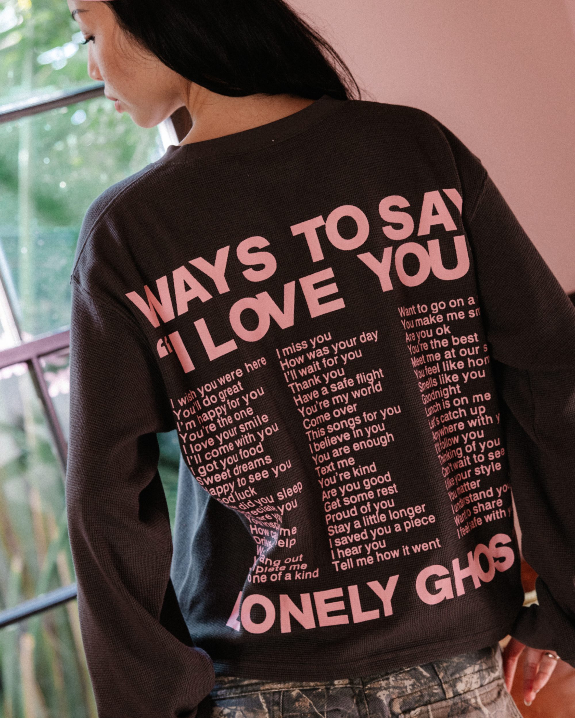 Ways to Say ILY Thermal Top