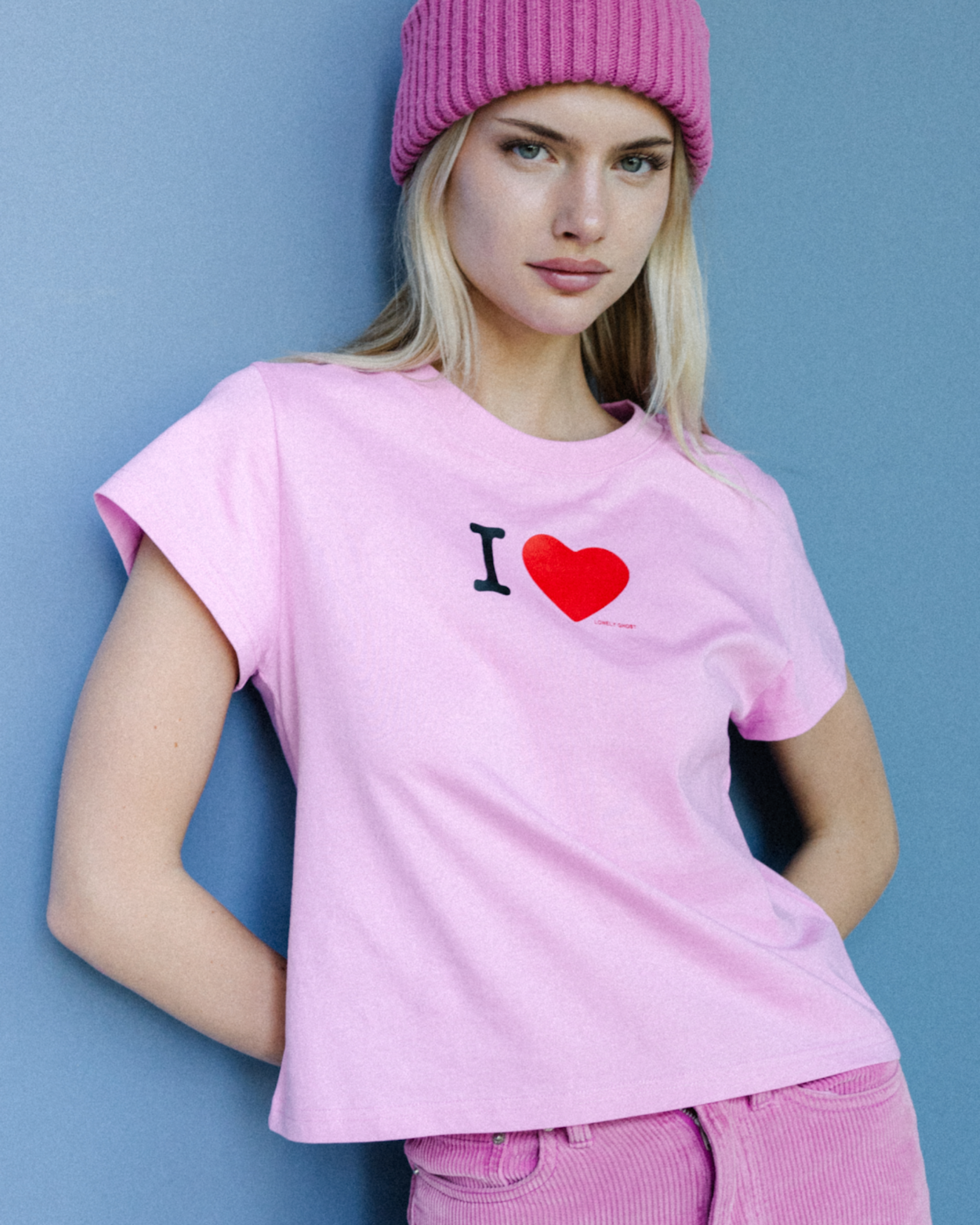 Heart Stamp Baby Tee