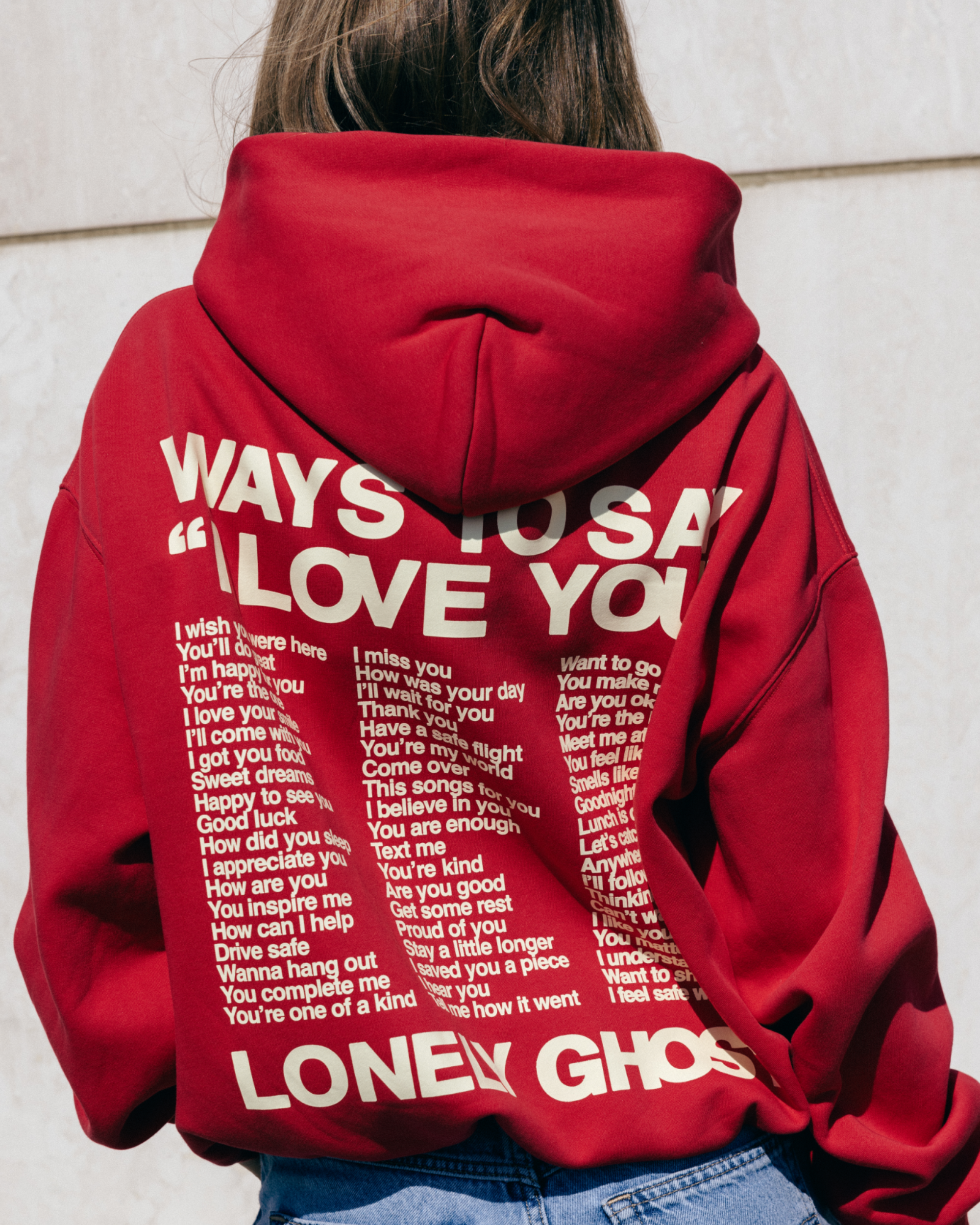 Ways To Say ILY Zip Up Hoodie