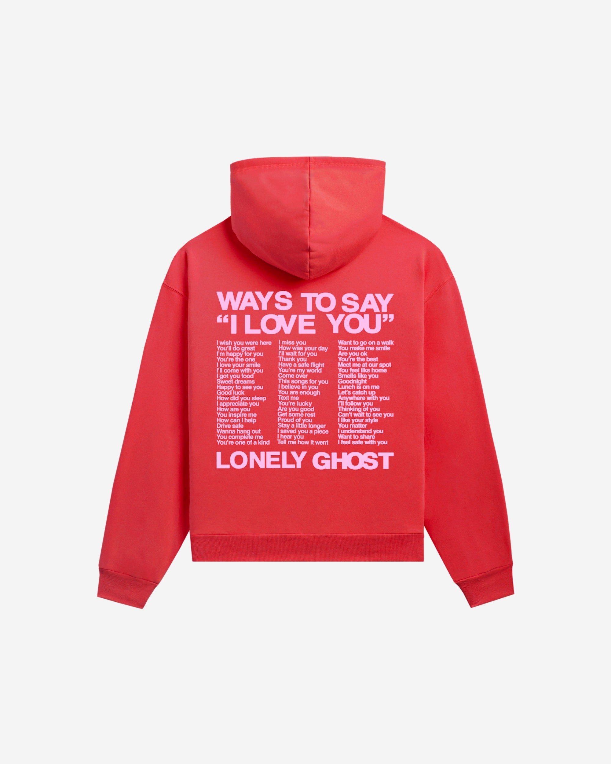 Ways To Say ILY Hoodie