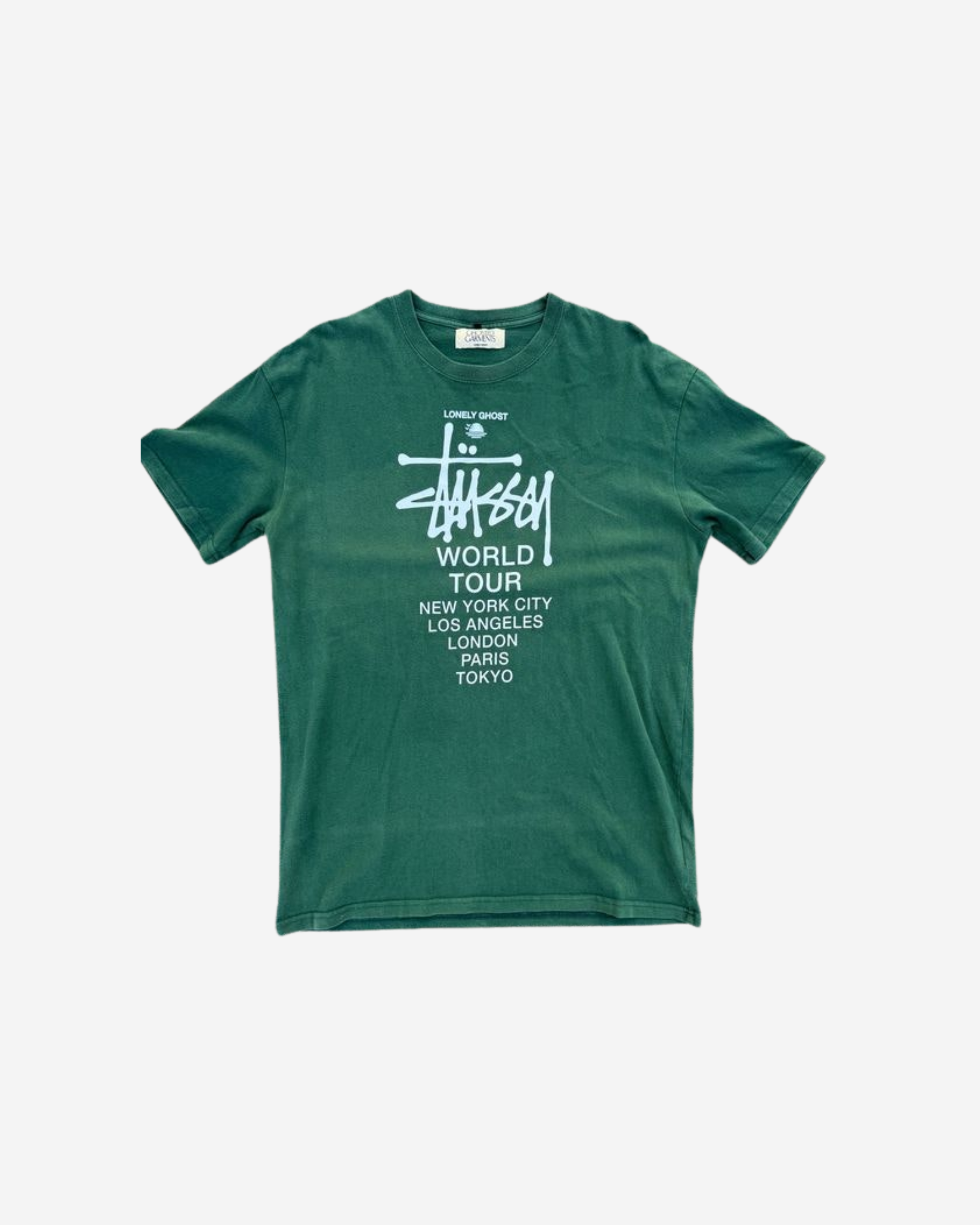 Sunset Oil Stussy World Tour Tee