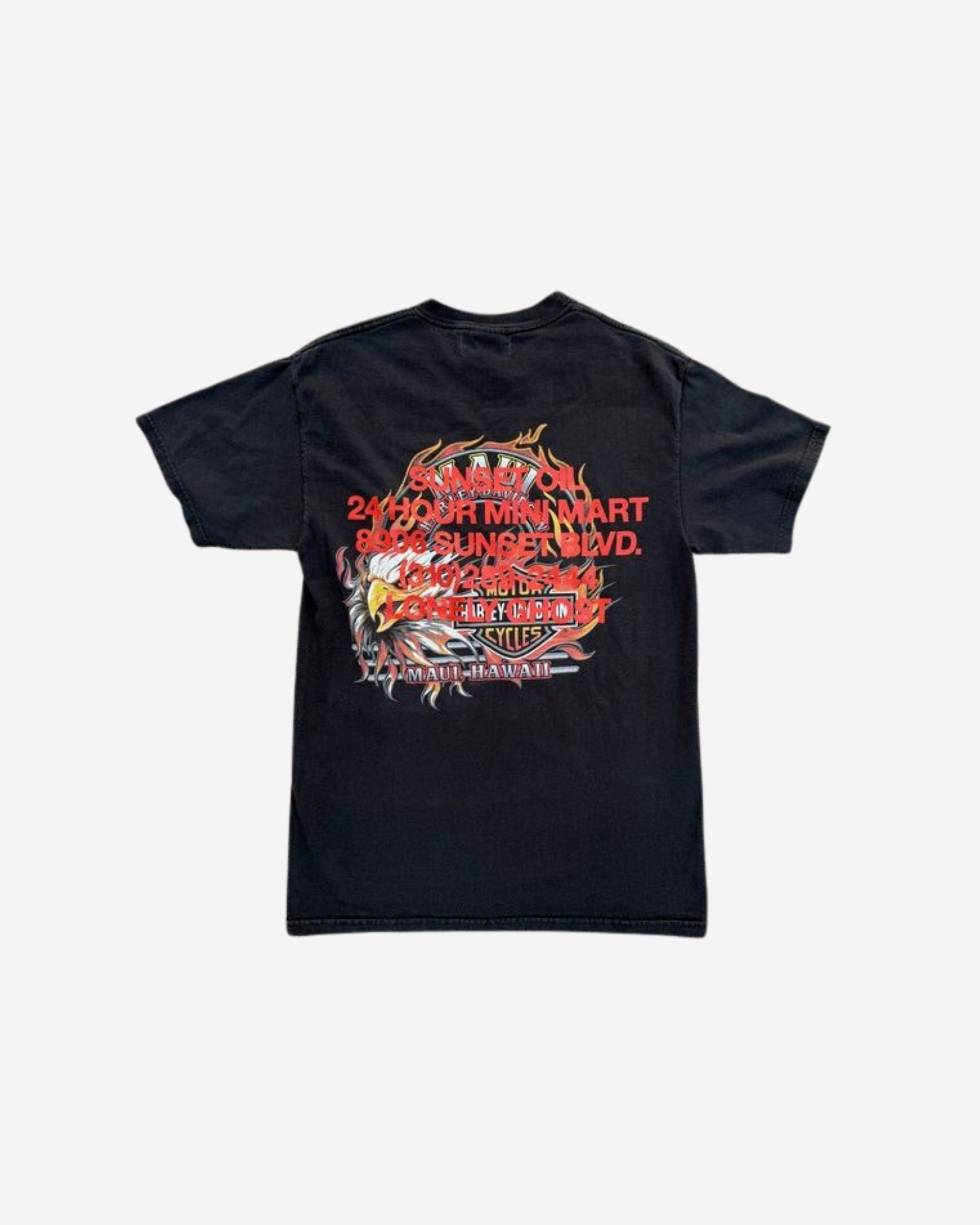 Sunset Oil Harley Davidson Maui, Hawaii Tee