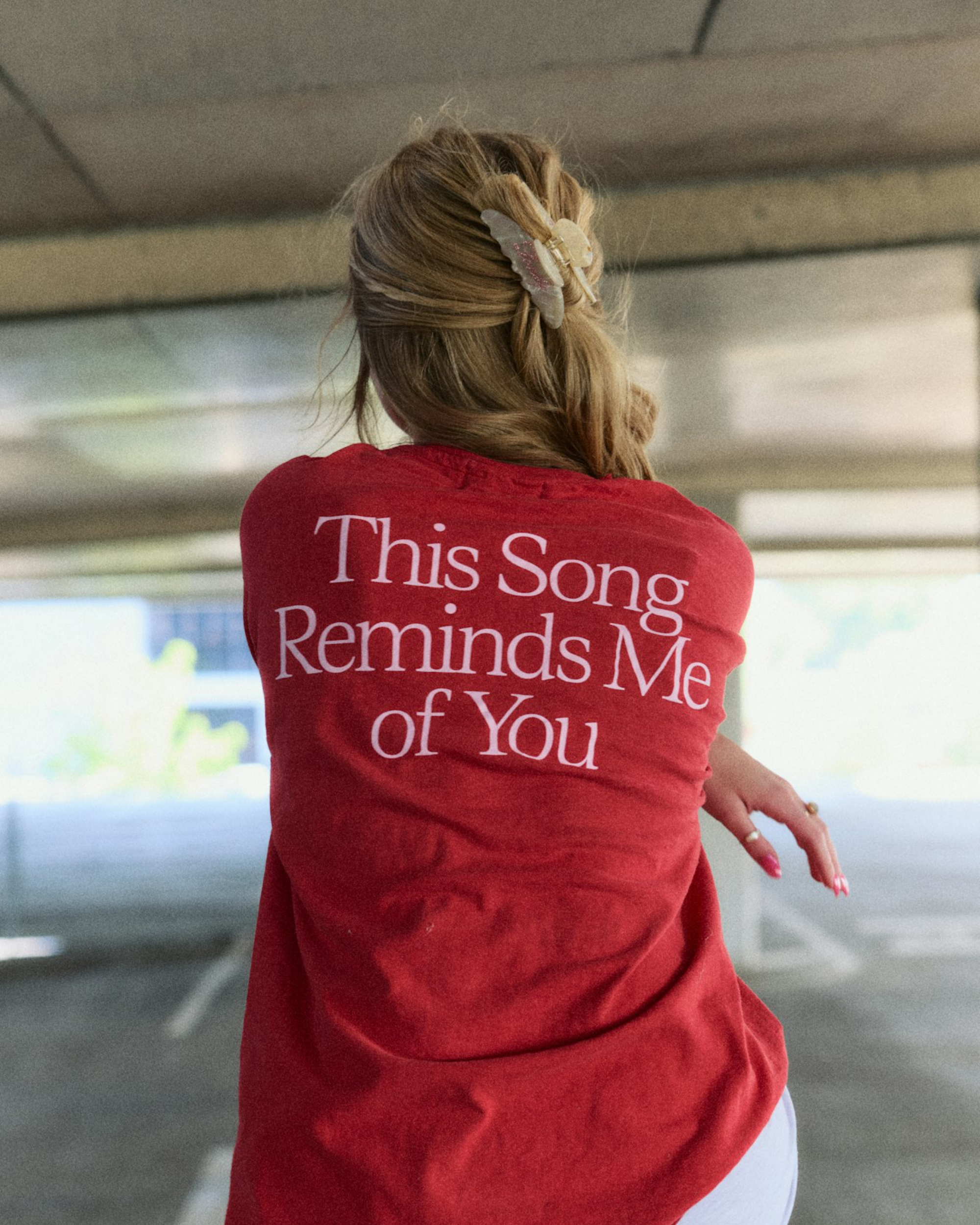 Red This Song Reminds Me of You Tiki Tee