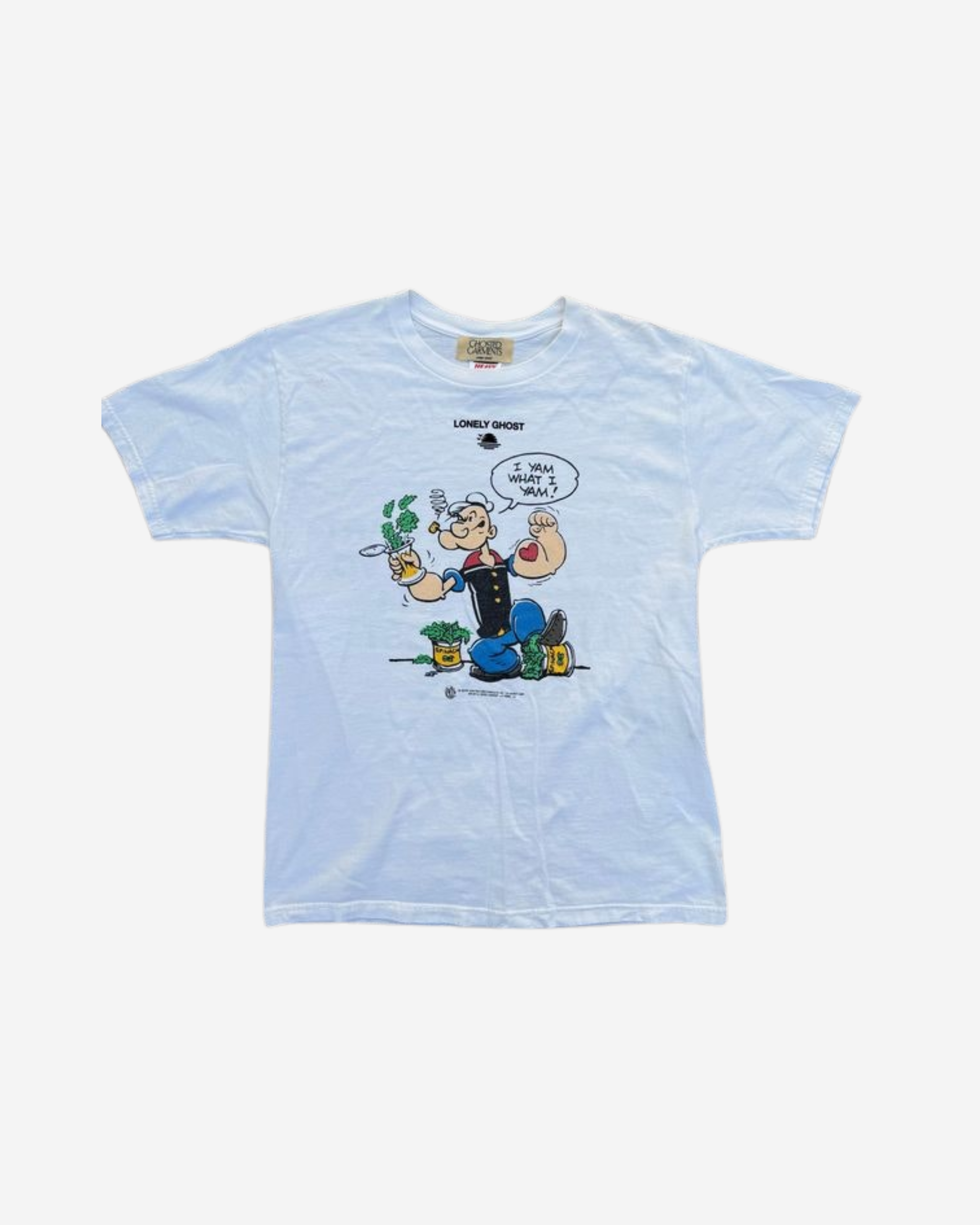 Sunset Oil Popeye "I Yam Whats I Yam" Tee