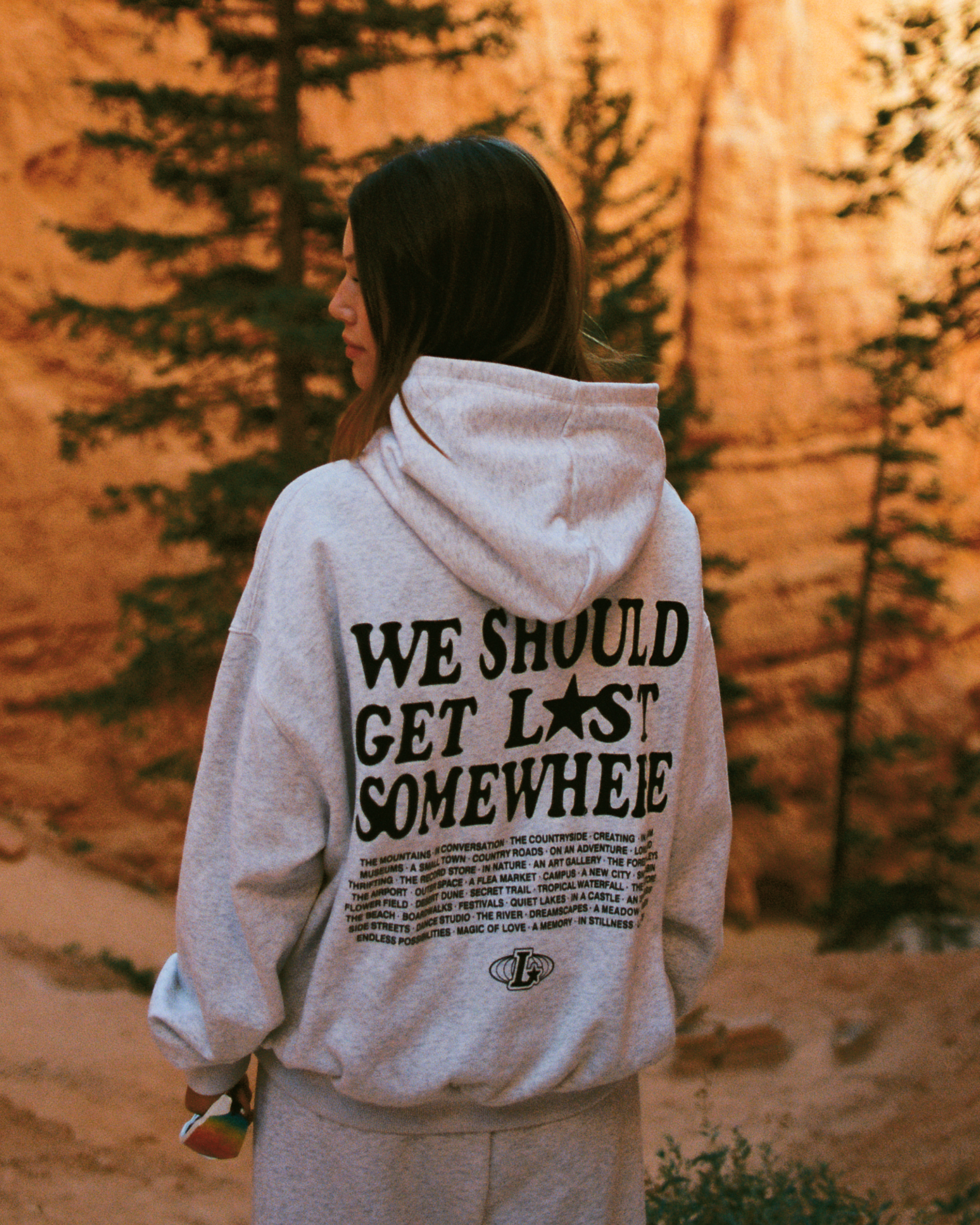 LG x Merrell We Should Get Lost Somewhere Hoodie