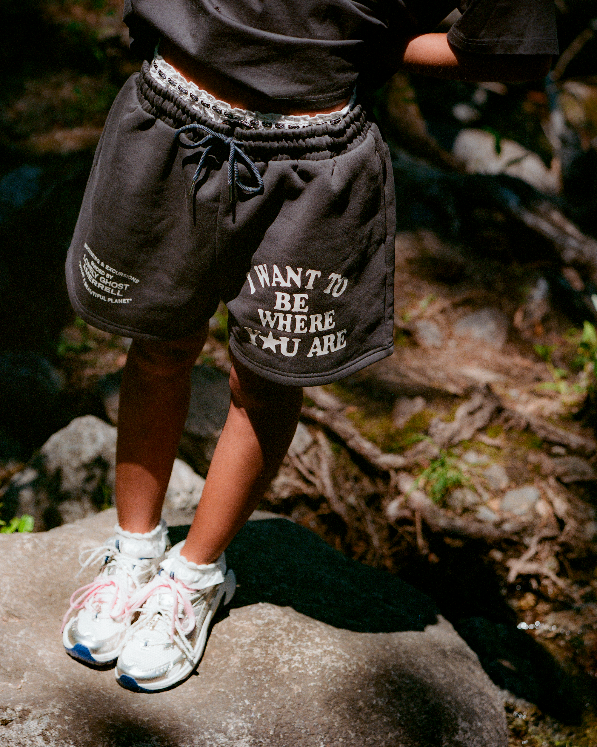 LG x Merrell I Want to Be Where You Are Sweat Shorts