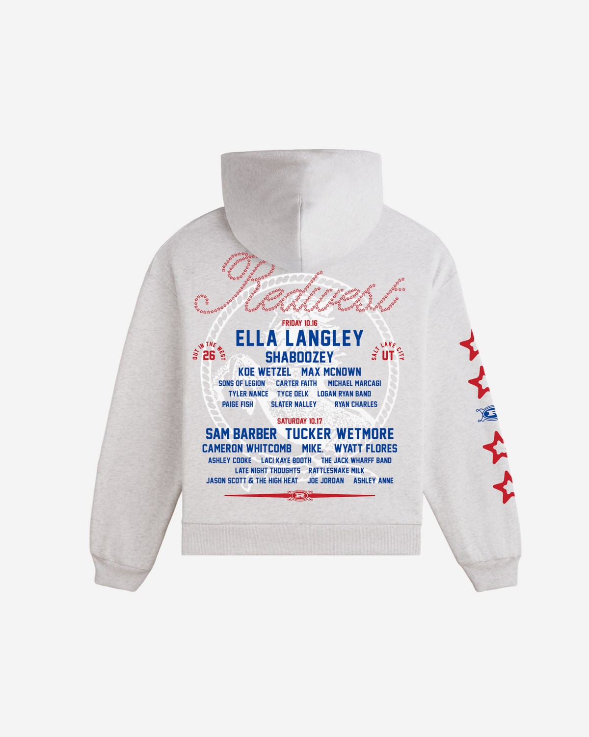 RedWest 2026 Lineup Hoodie (PRESALE)
