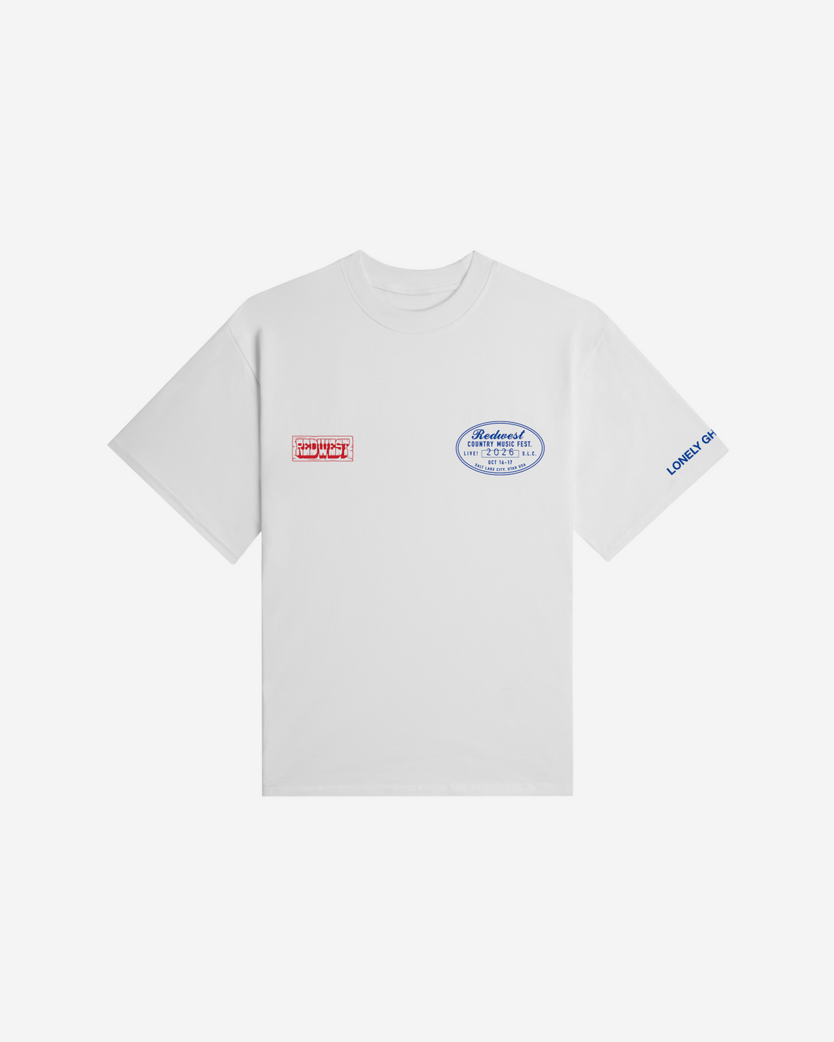 RedWest 2026 Lineup Tee