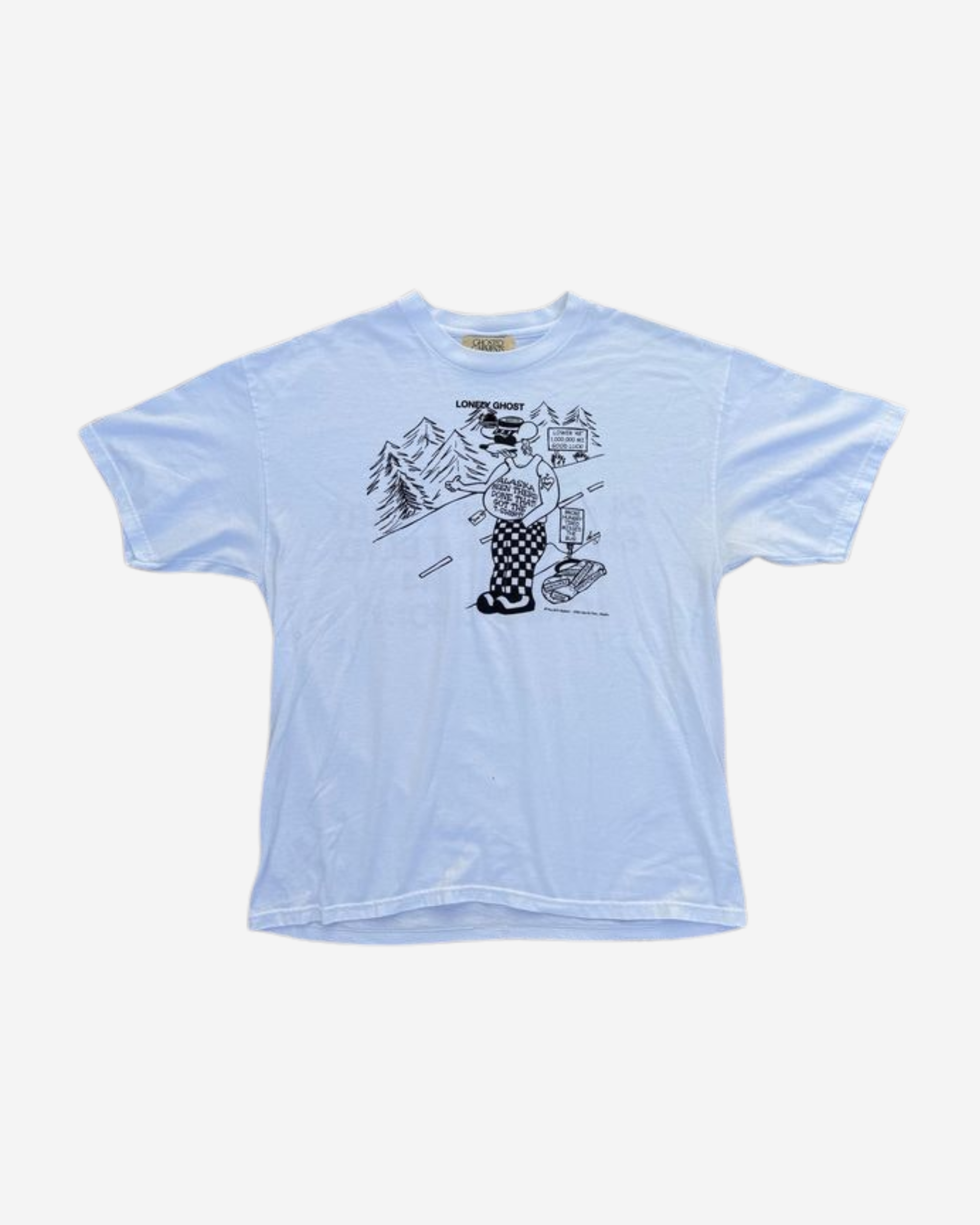 Sunset Oil Hitchhiking Rat Tee