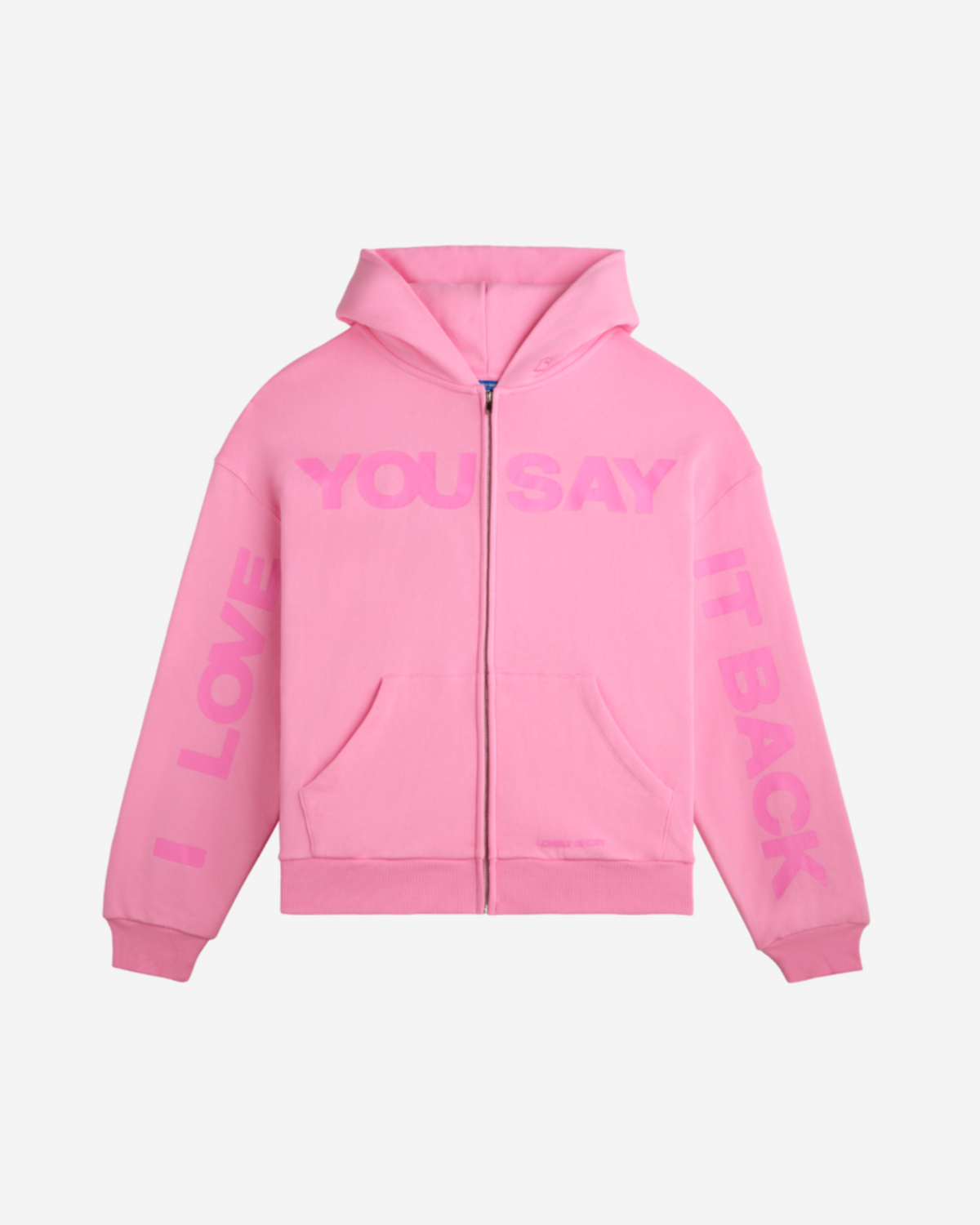 I Love You Say it Back Heavyweight Zip Hoodie