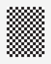 Black Checkered Poster