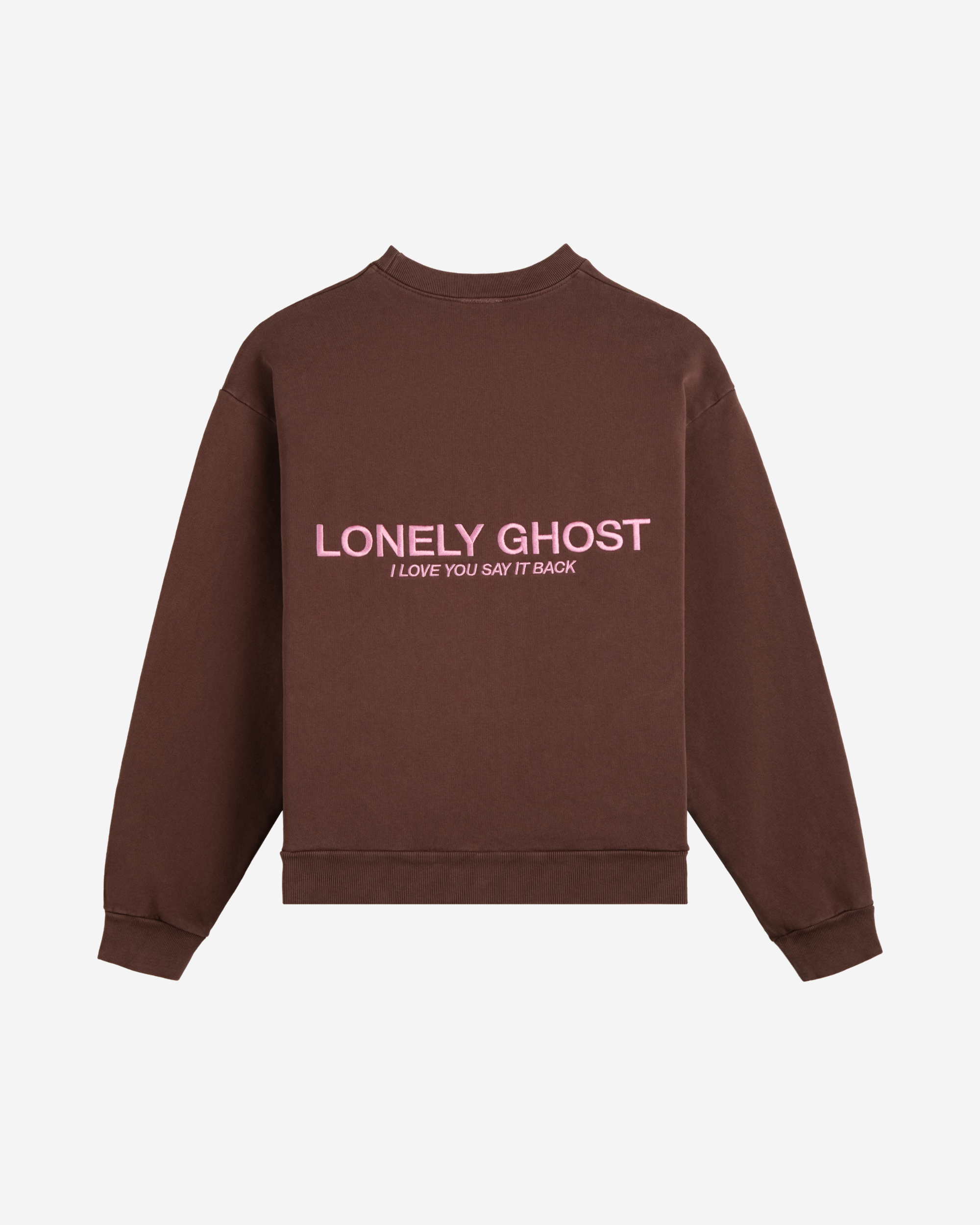 I Love You Say it Back Embroidered Heavyweight Crewneck