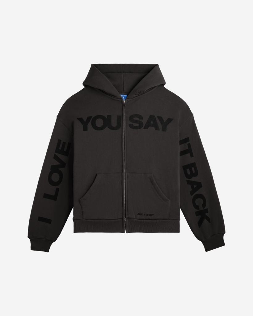 I Love You Say it Back Heavyweight Zip Hoodie