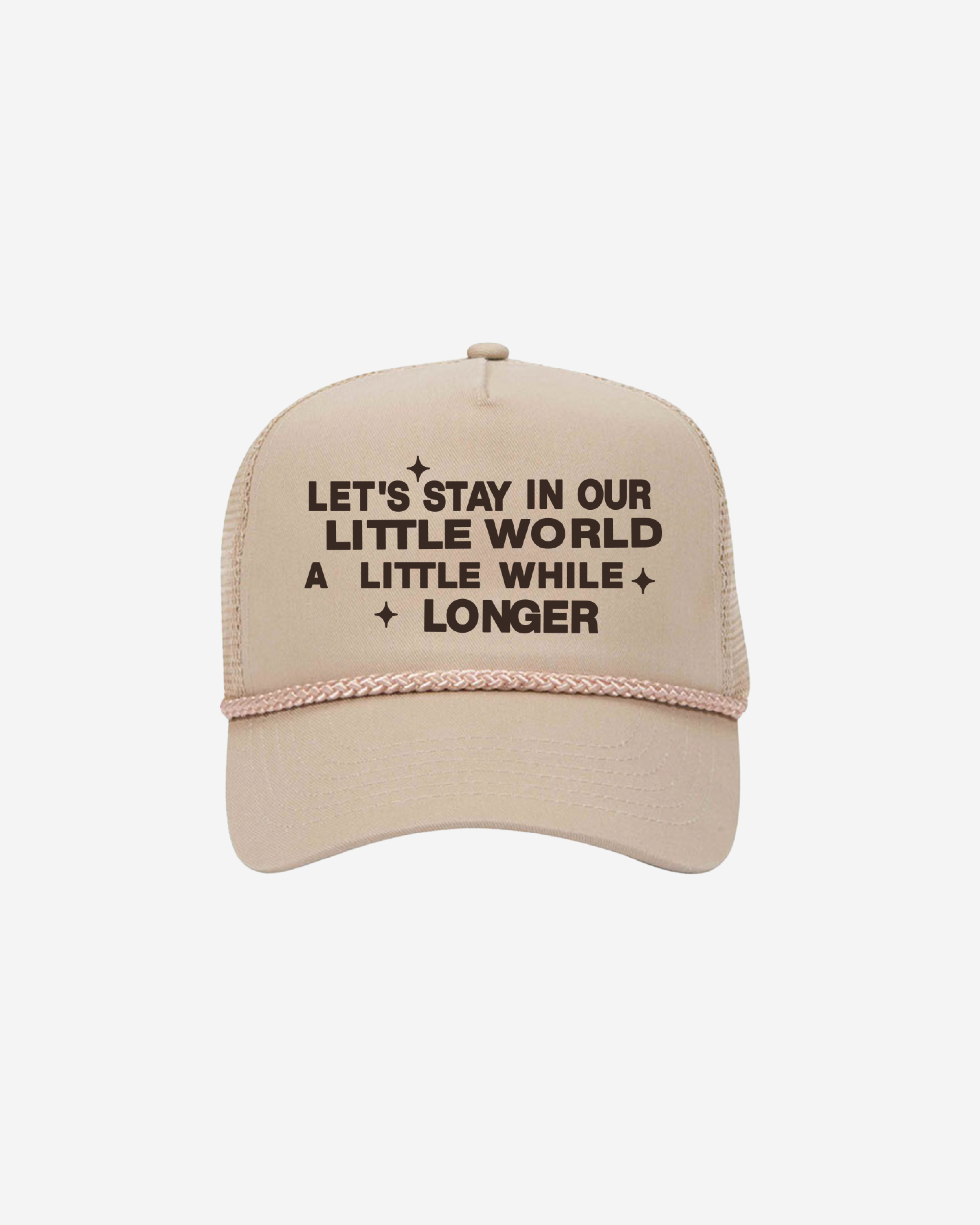 Our Little World Trucker Hat