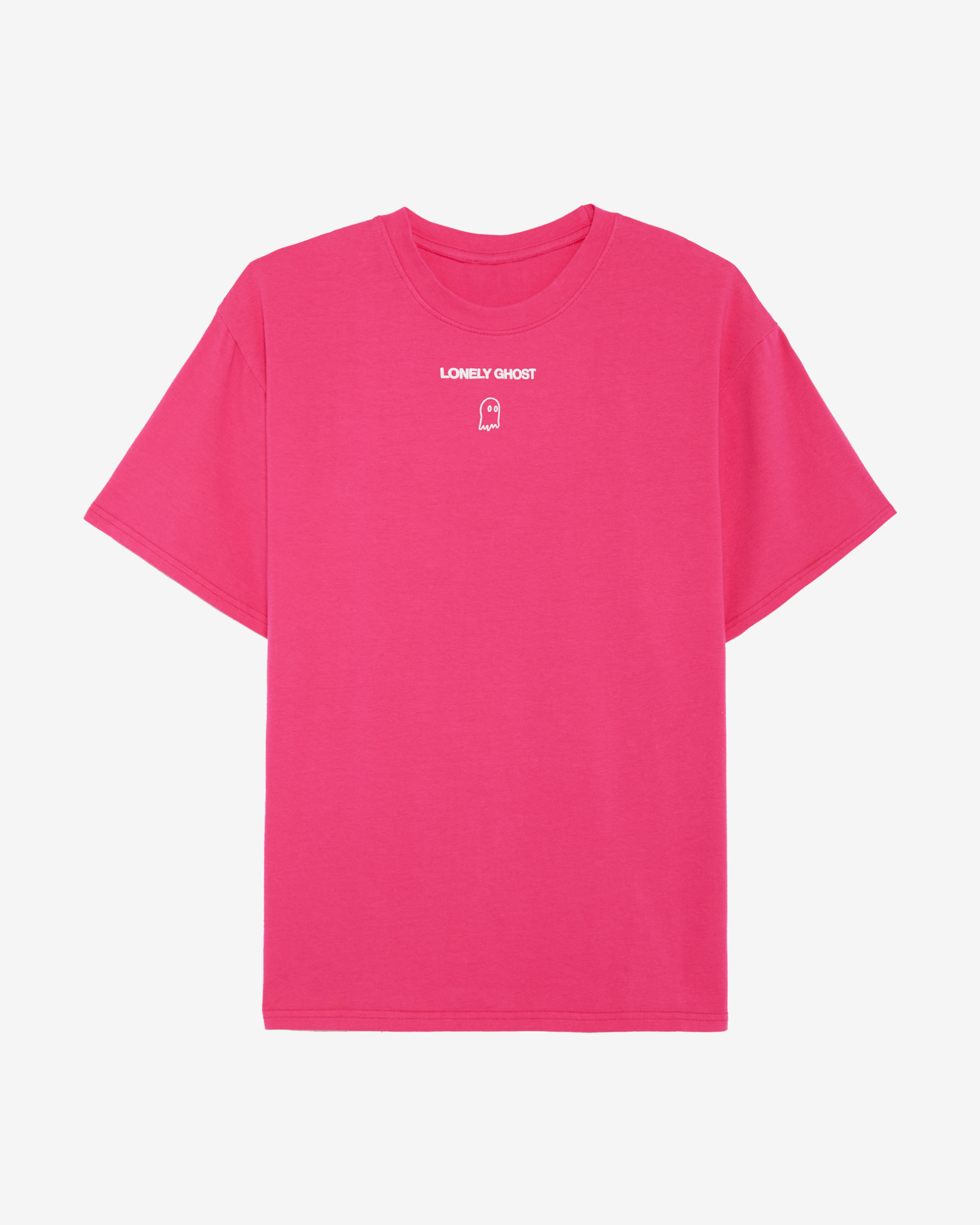 Text Me Tee-Pink With White