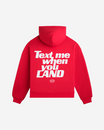 Text Me When You Land Hoodie